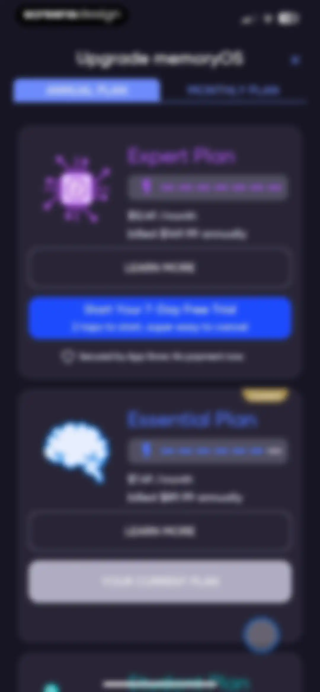 memoryOS: Memory Games screen 109