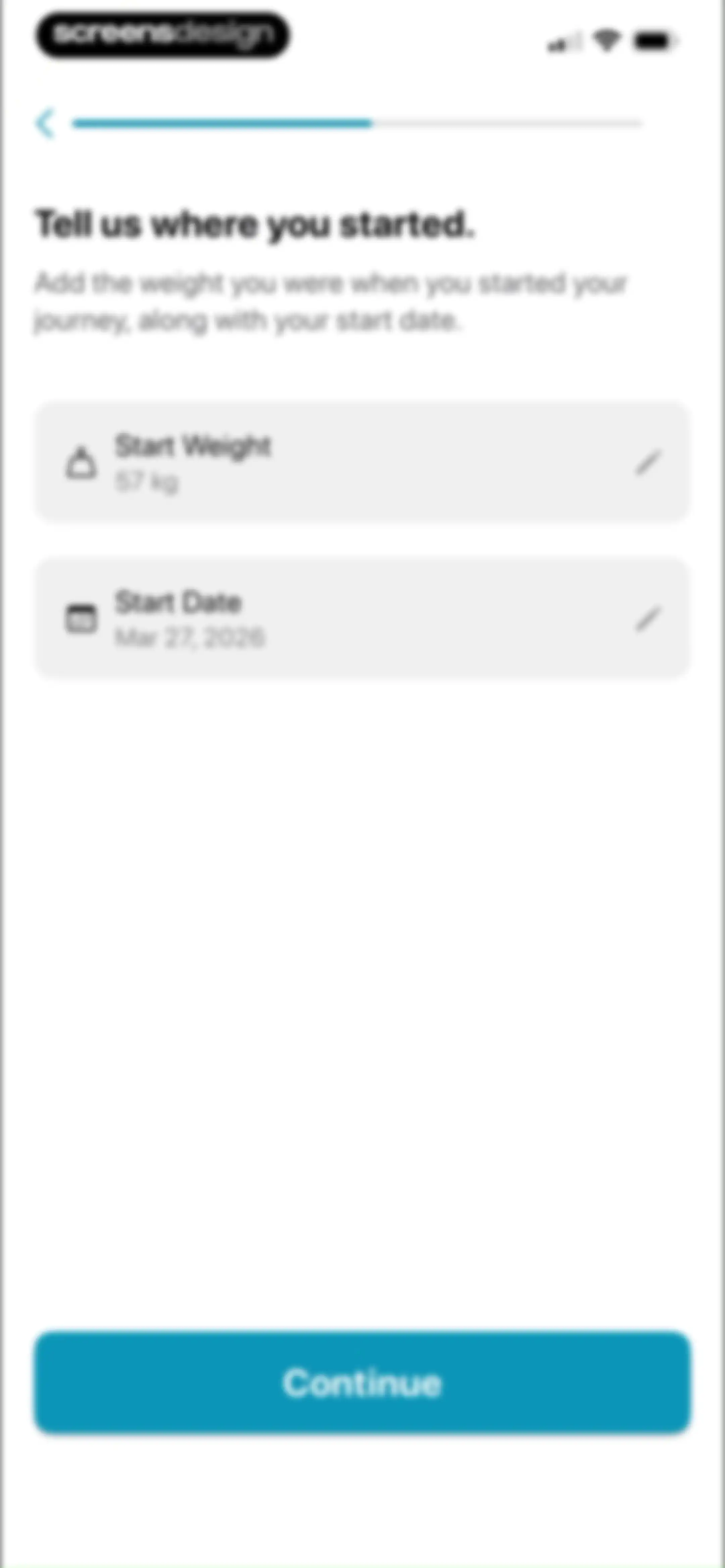 Shotsy GLP-1 Tracker screen 17