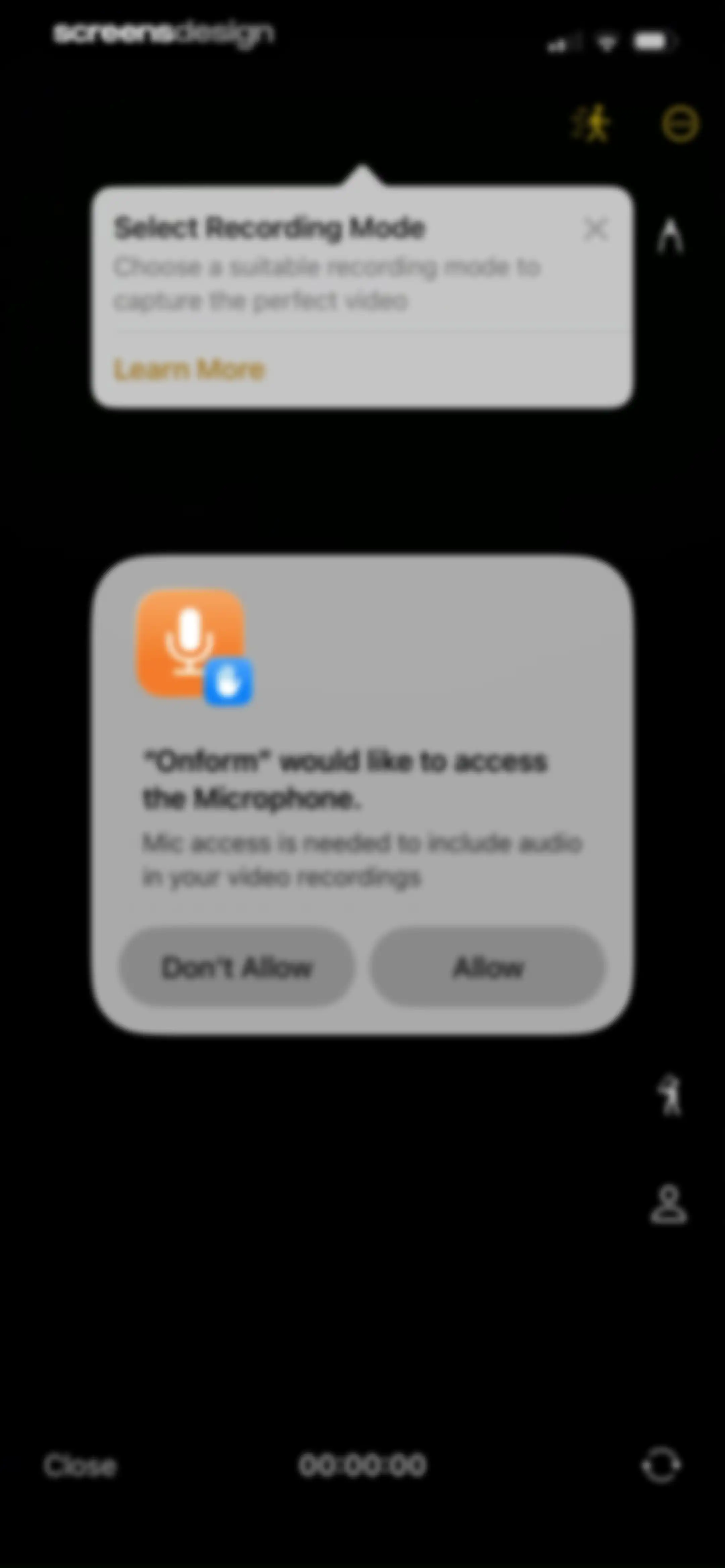 Onform: Video Analysis App screen 57