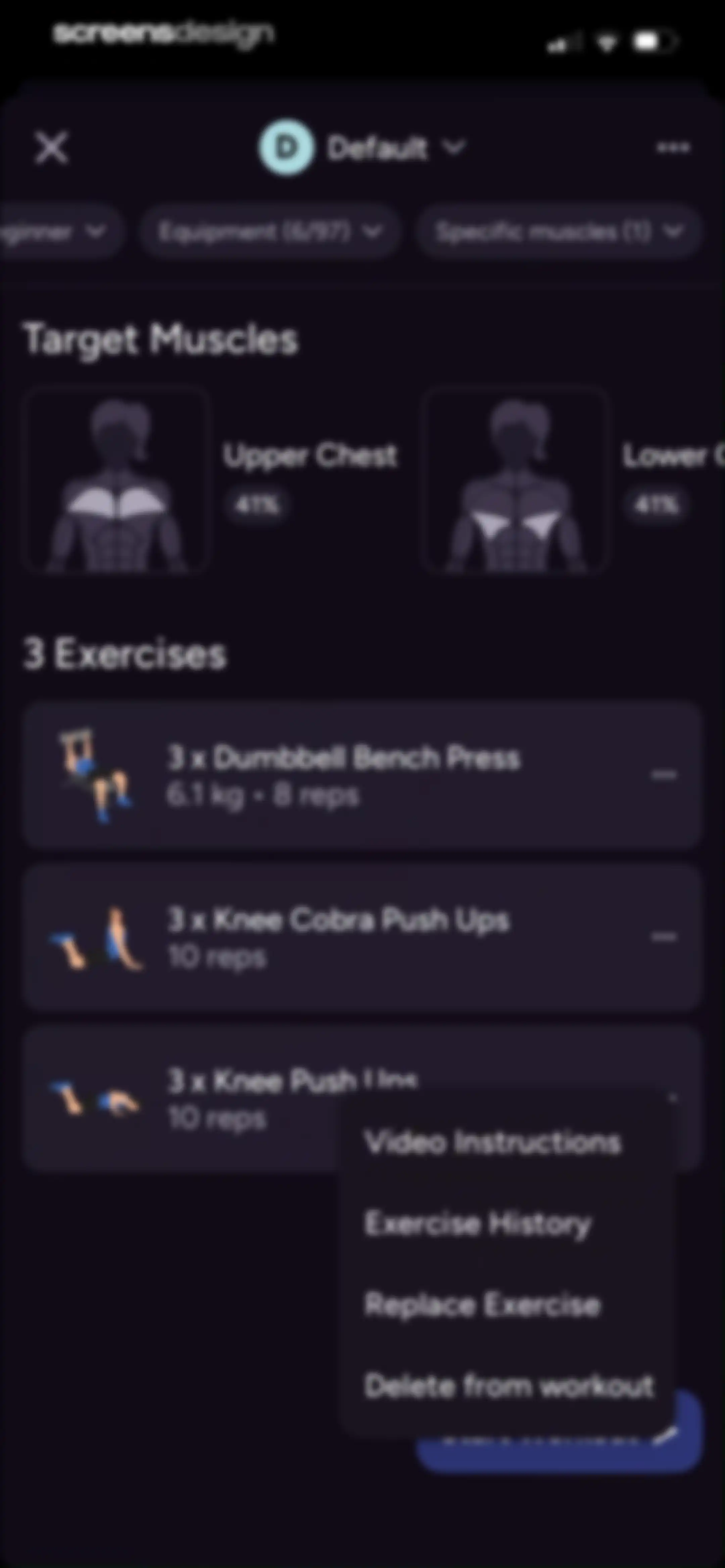 Liftoff - Ranked Gym Workouts screen 161