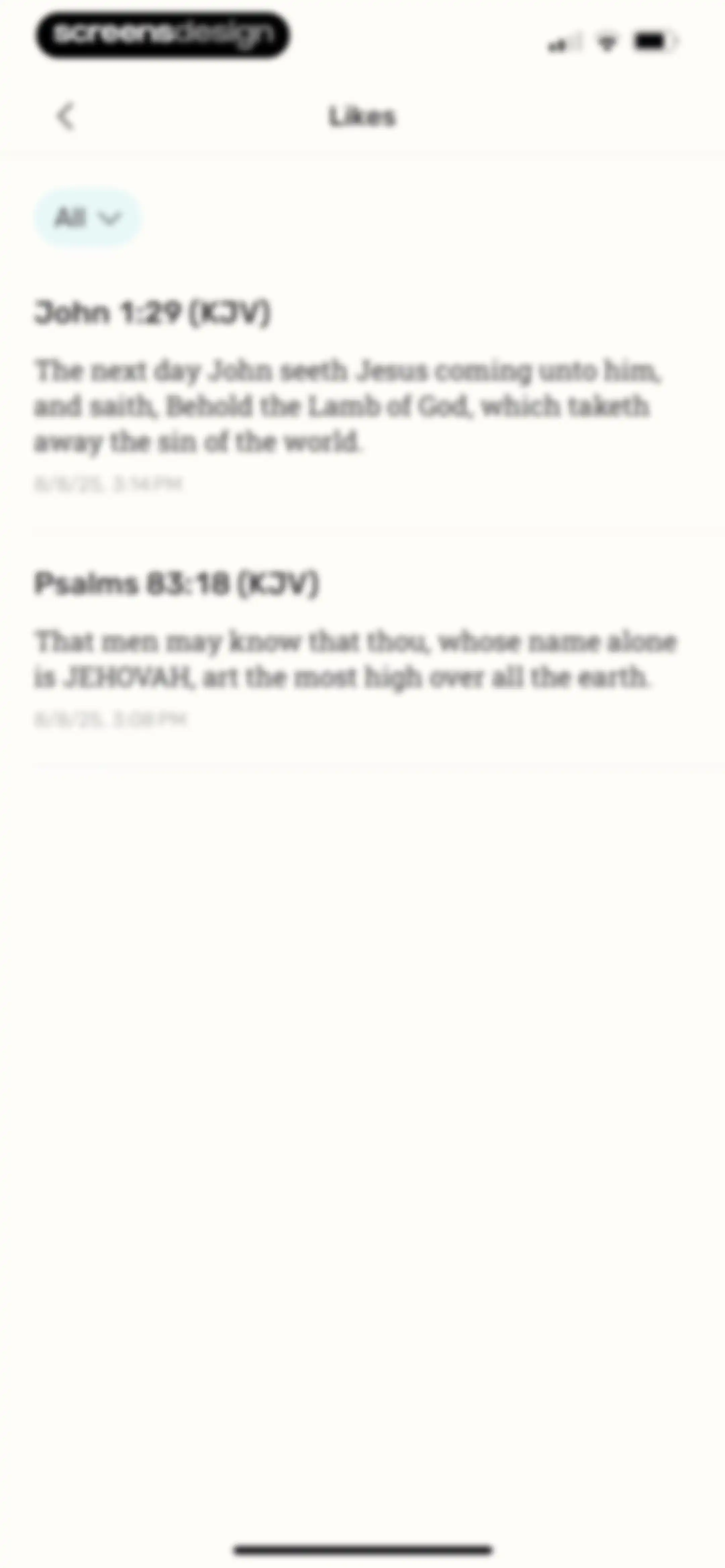 Bible Study - Manna screen 142