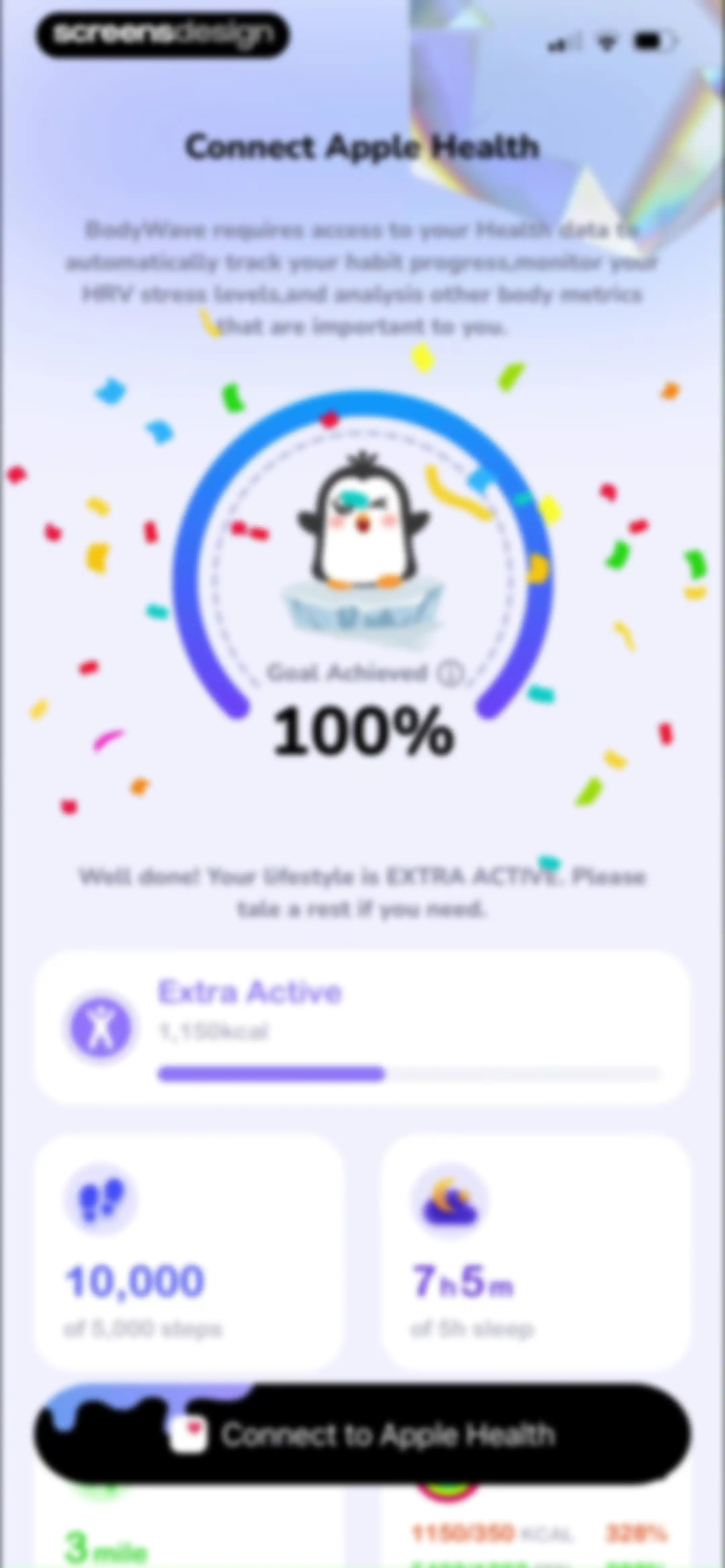BodyWave: Health Tracker screen 44