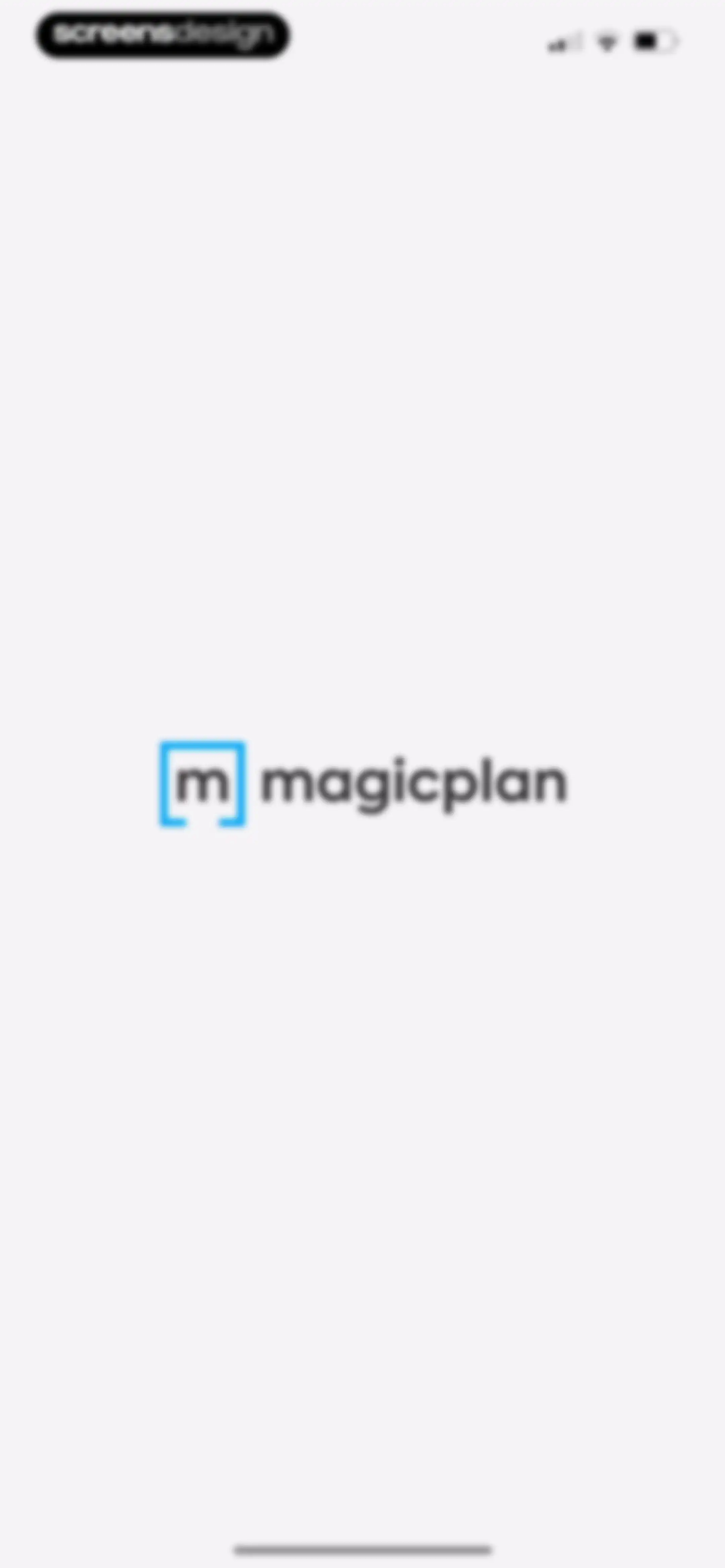 magicplan screen 1