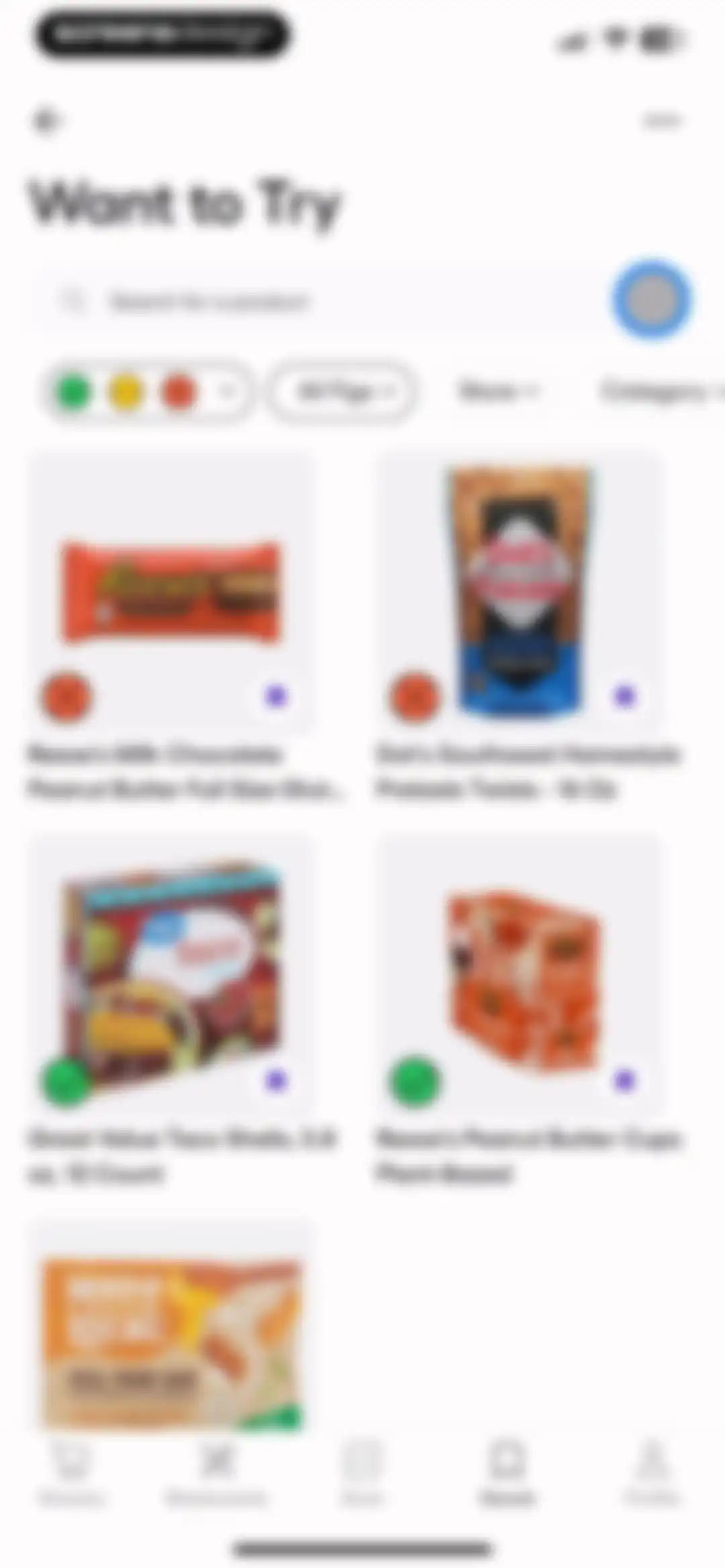 Fig: Food Scanner & Guide screen 40