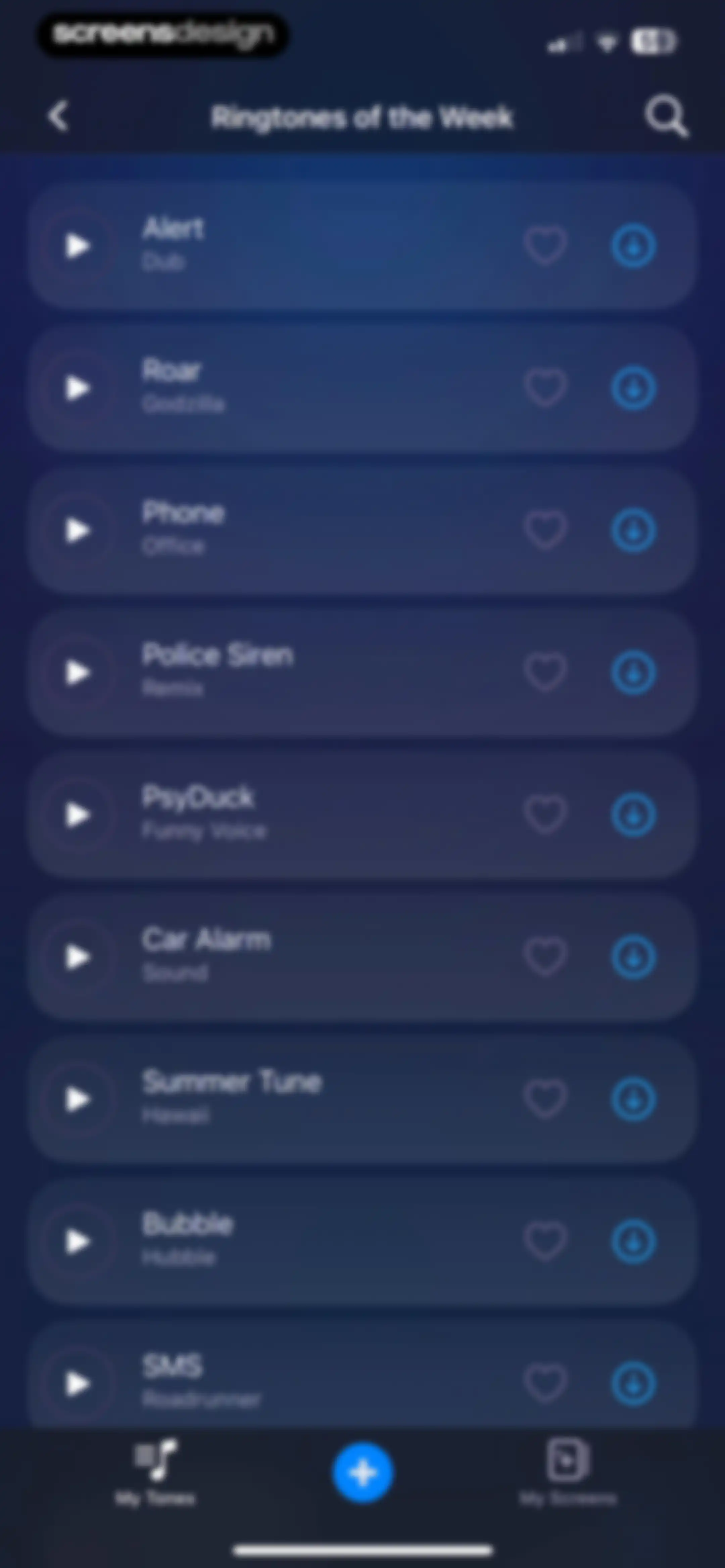 Ringtones for iphone: Ringtune screen 11