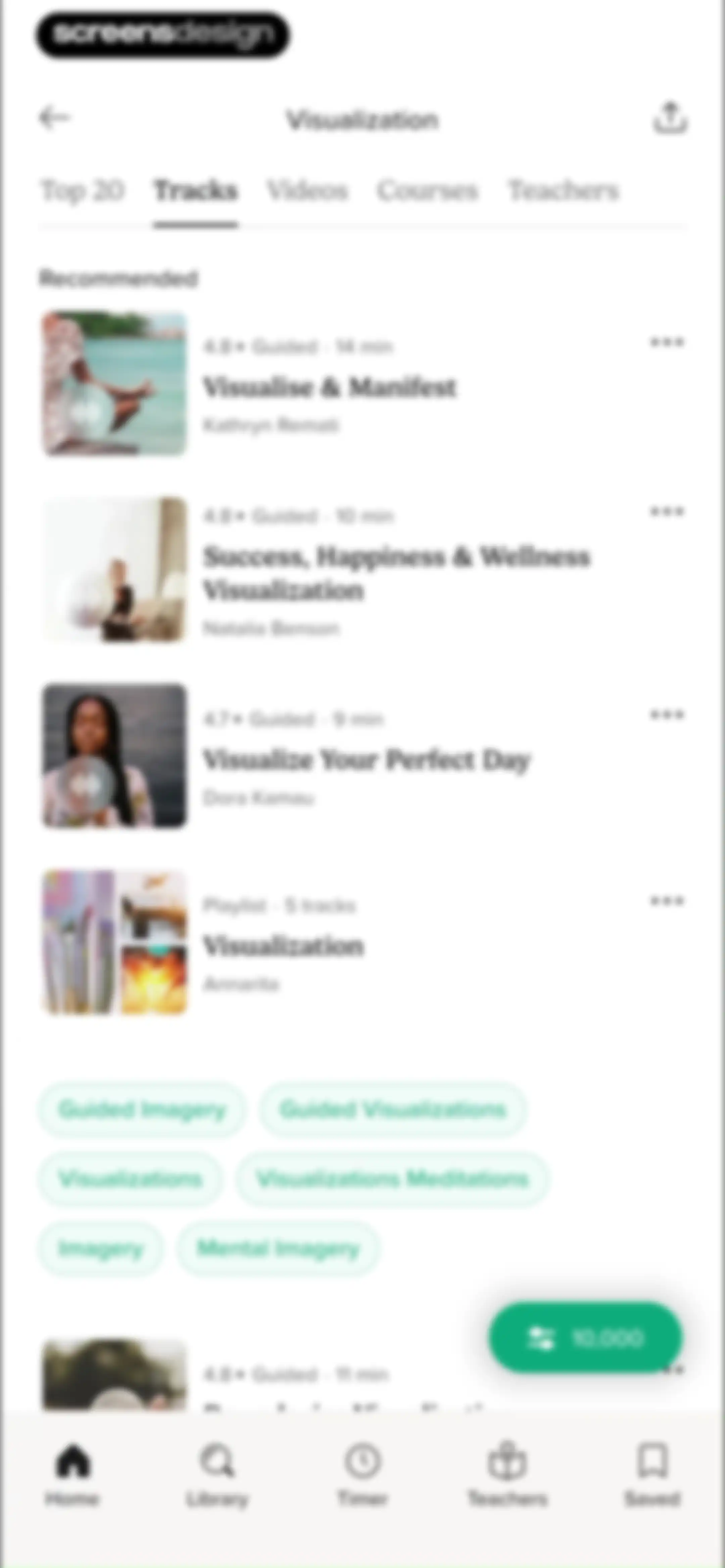 Insight Timer: Meditate, Sleep screen 110