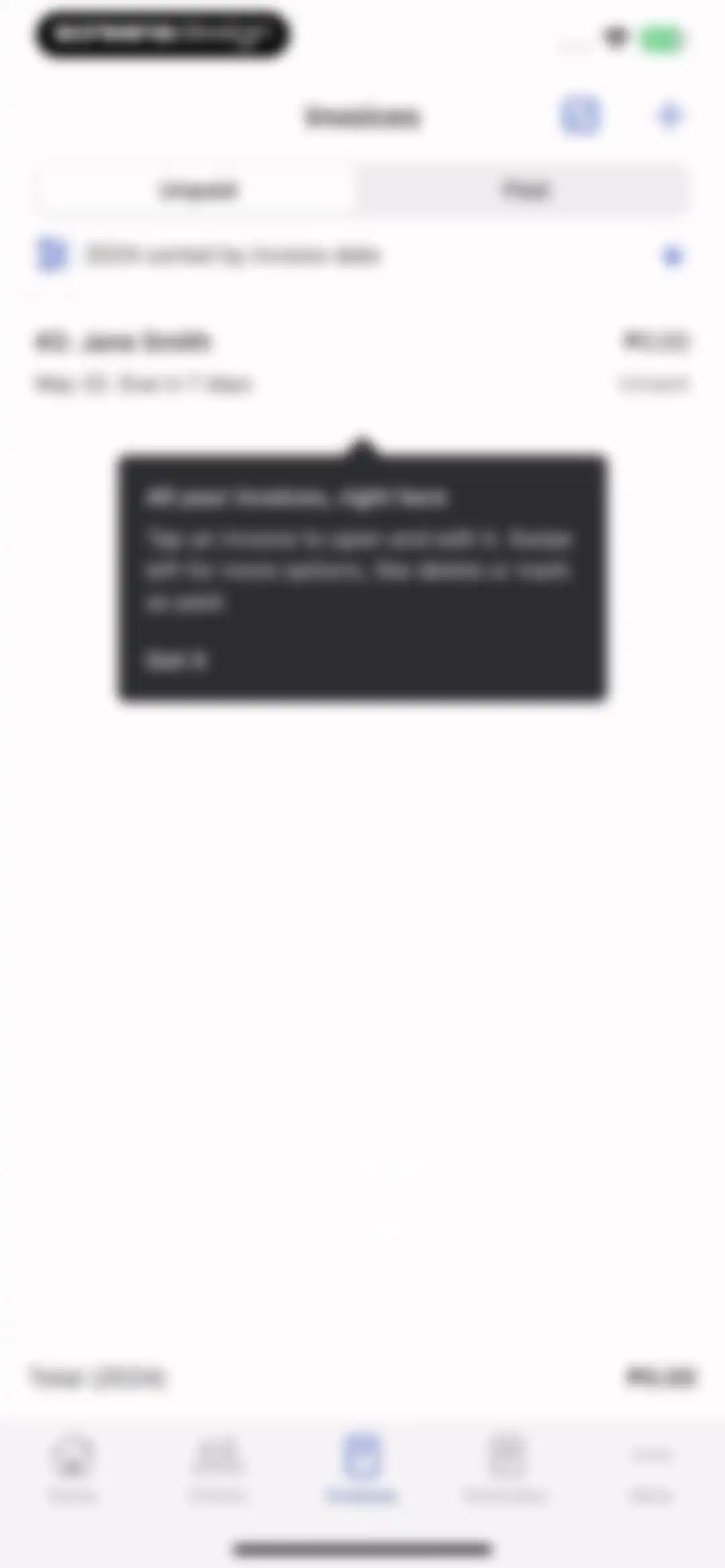 Invoice2go: Easy Invoice Maker screen 79