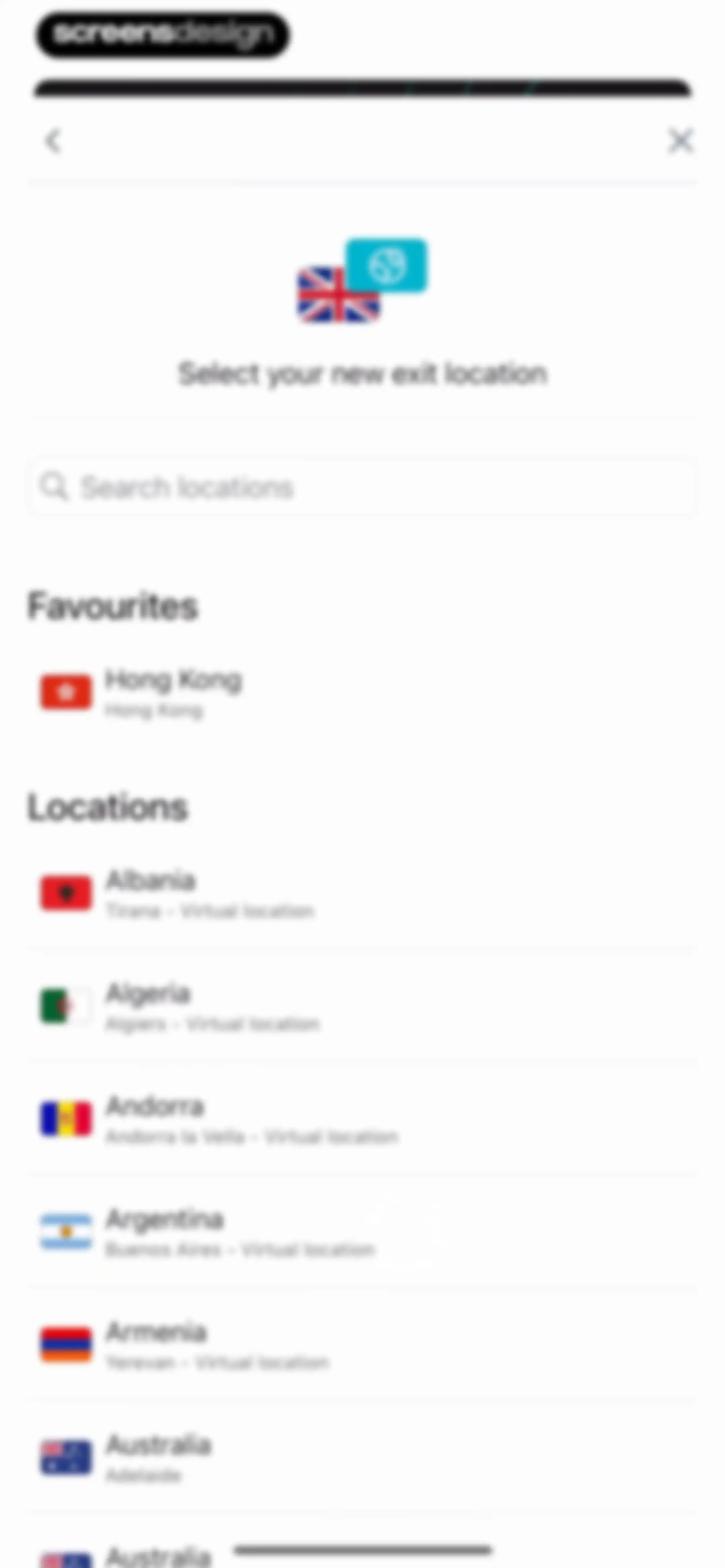 Surfshark VPN: Fast VPN App screen 63