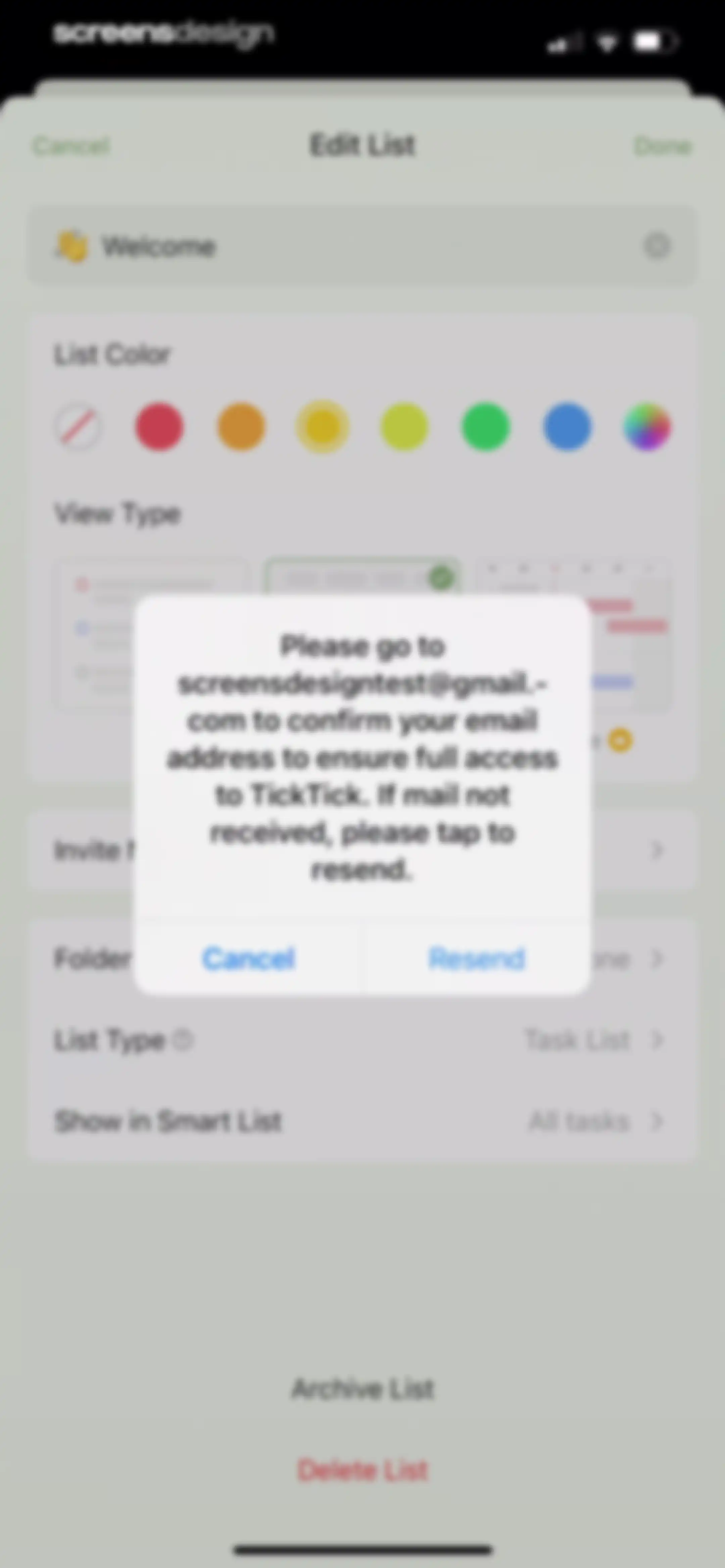 TickTick:To-Do List & Calendar screen 91