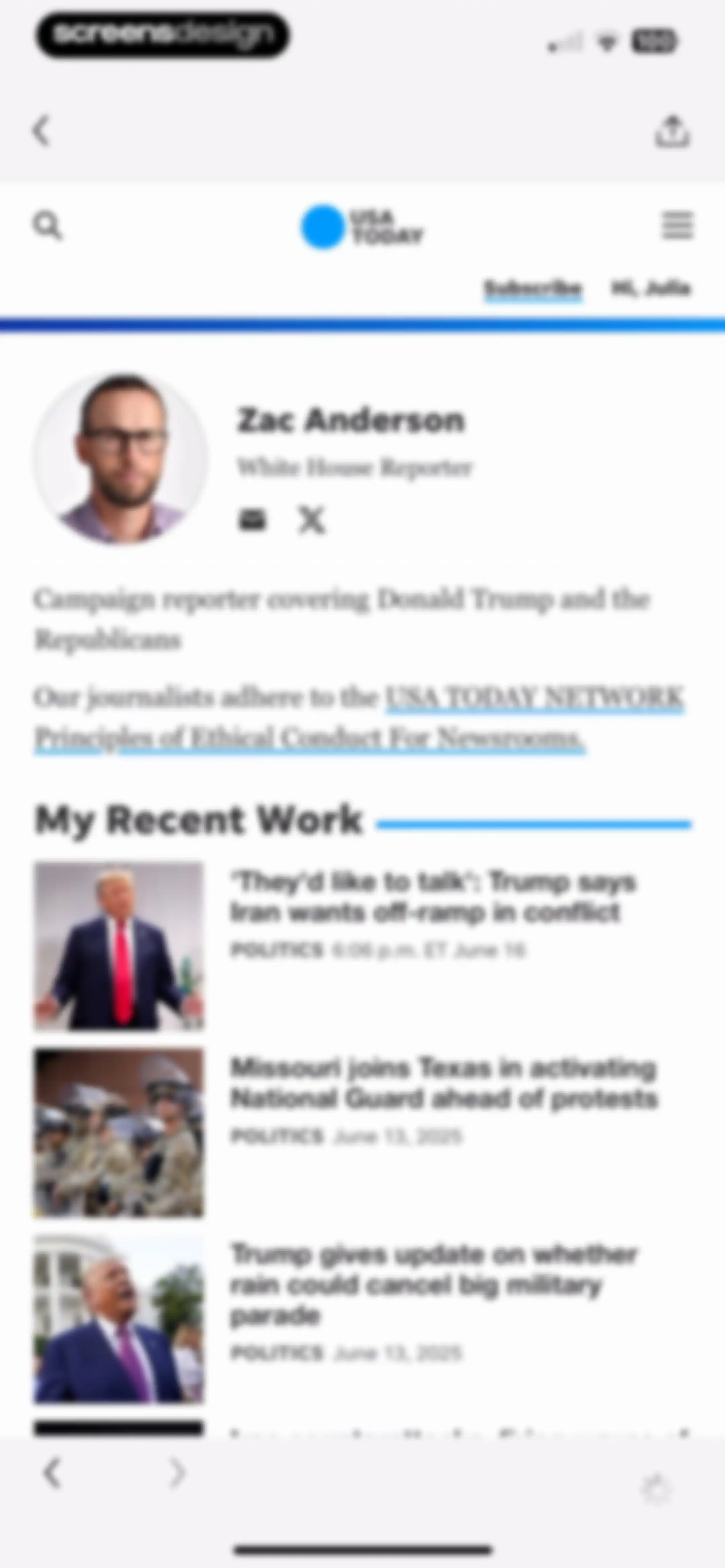 USA TODAY: US & Breaking News screen 51