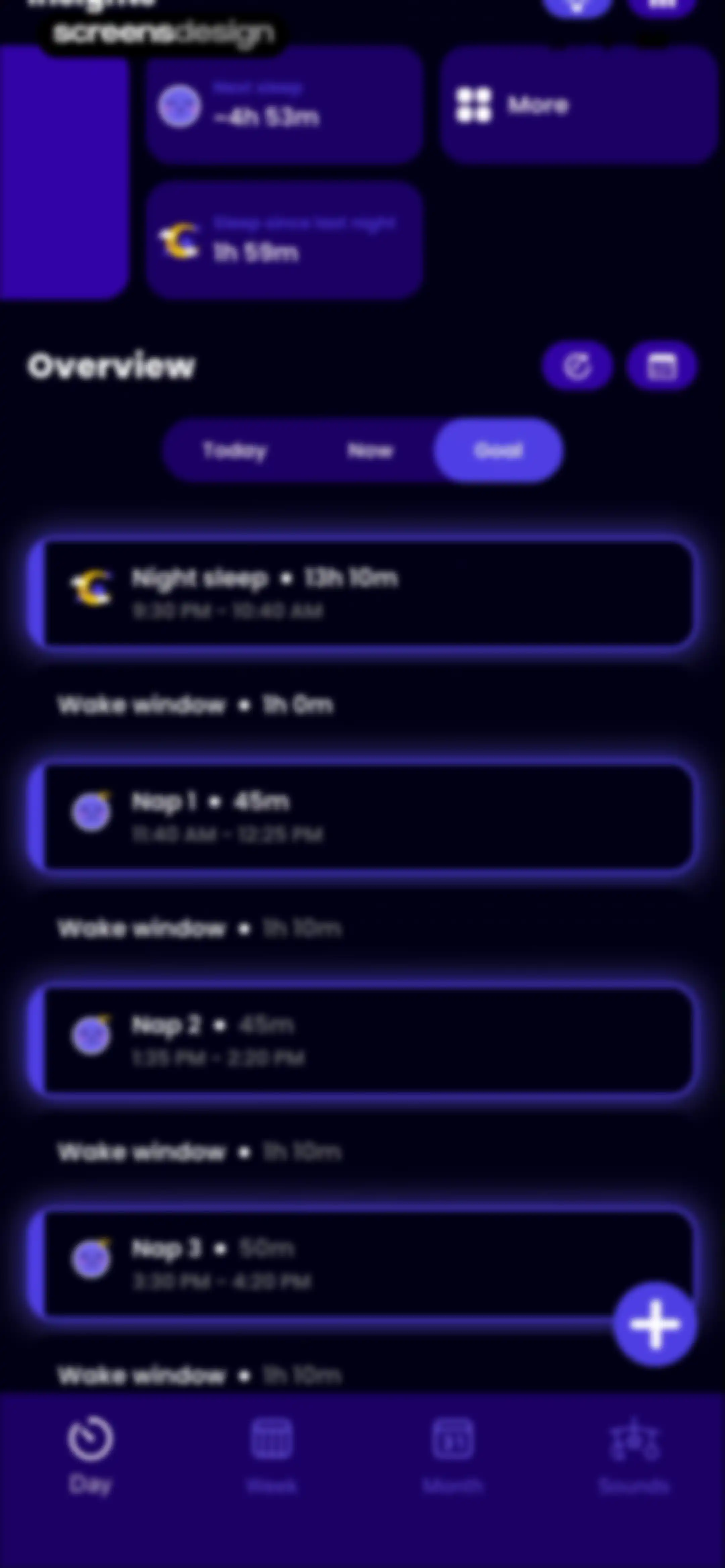 Happy Baby - Sleep & Tracker screen 95