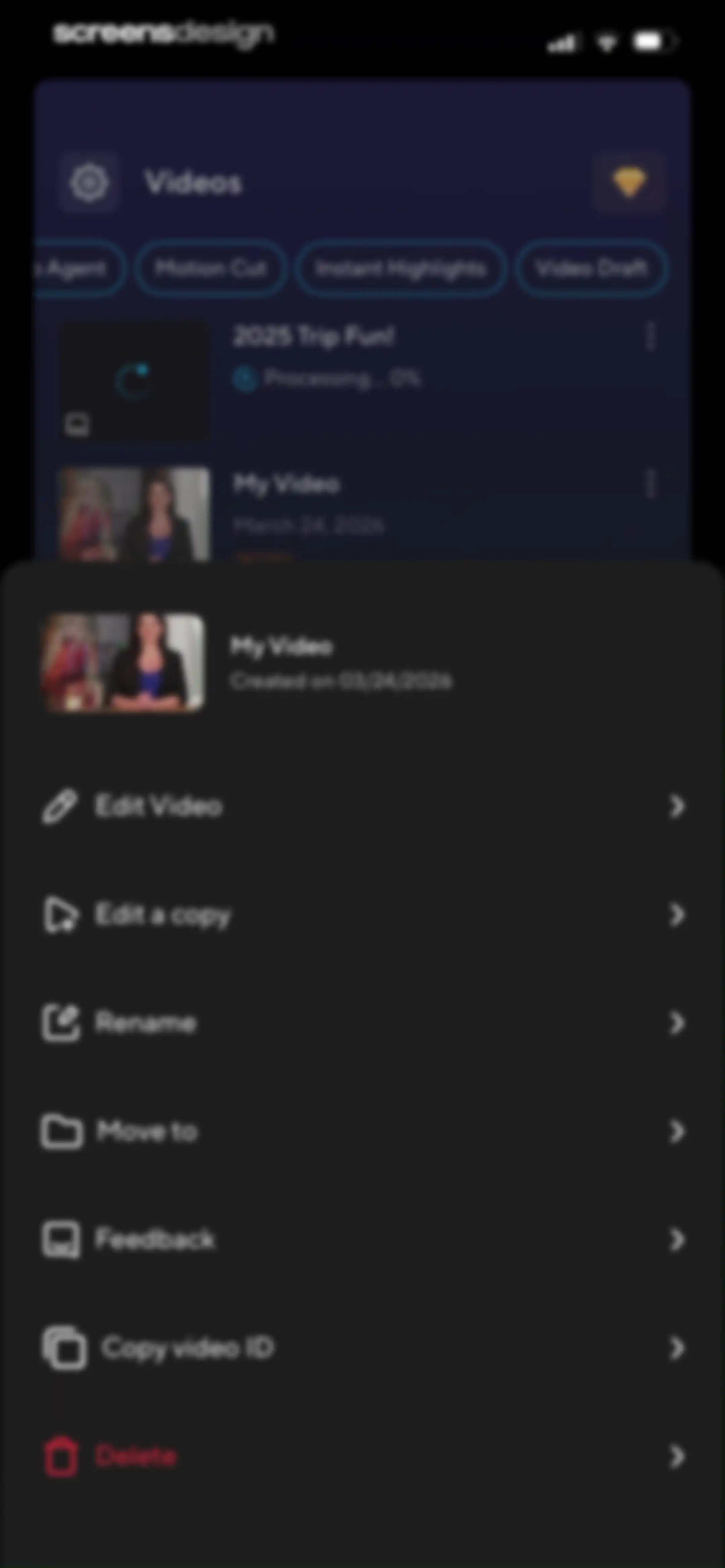 AI Video Generator - HeyGen screen 101
