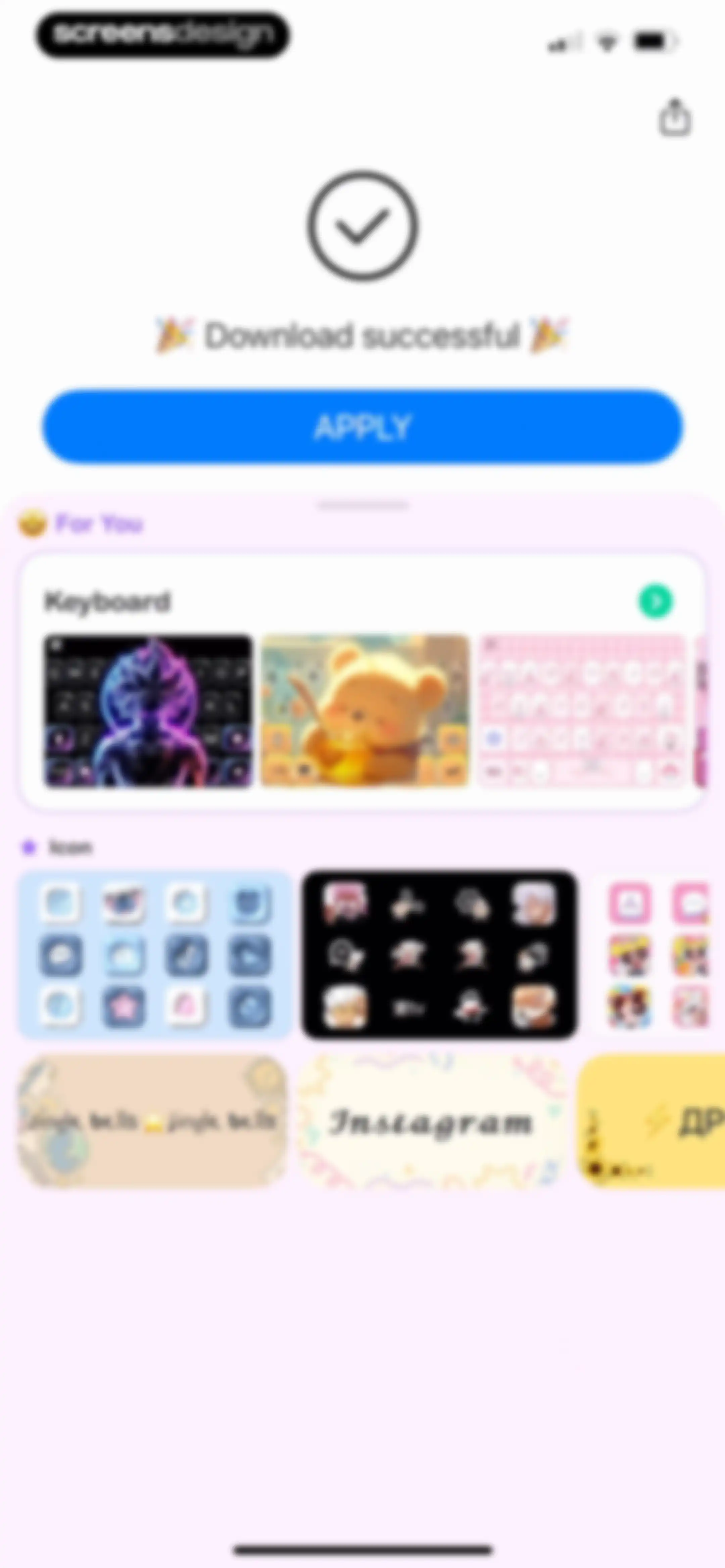 Cool Themes & Fonts: Cute Text screen 114