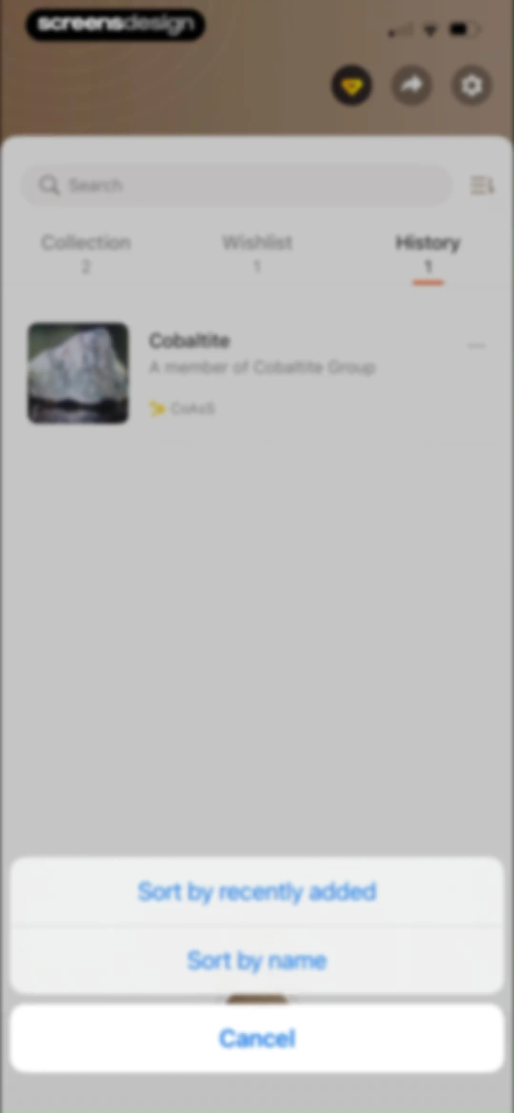 Rock Identifier: Stone ID screen 107