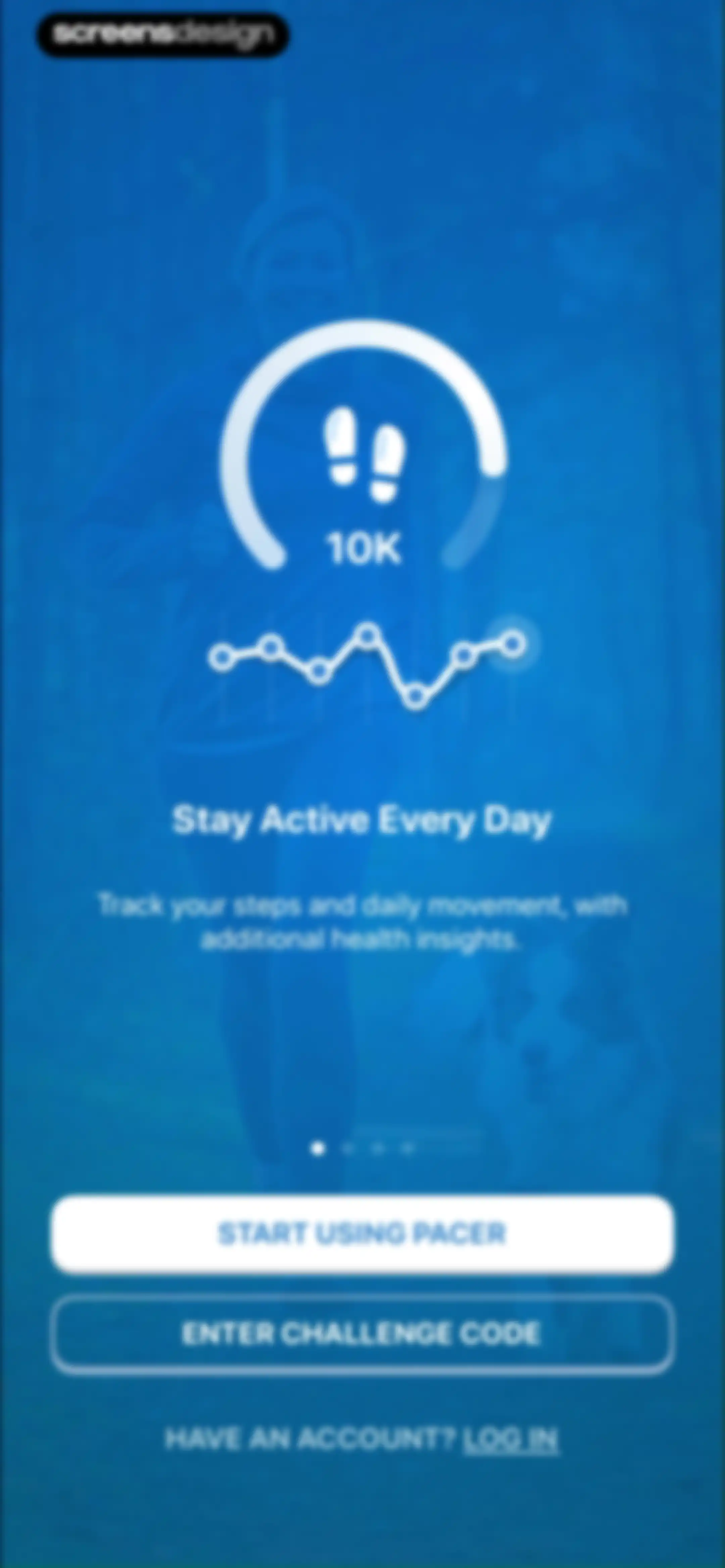 Pacer Pedometer Step Counter screen 3