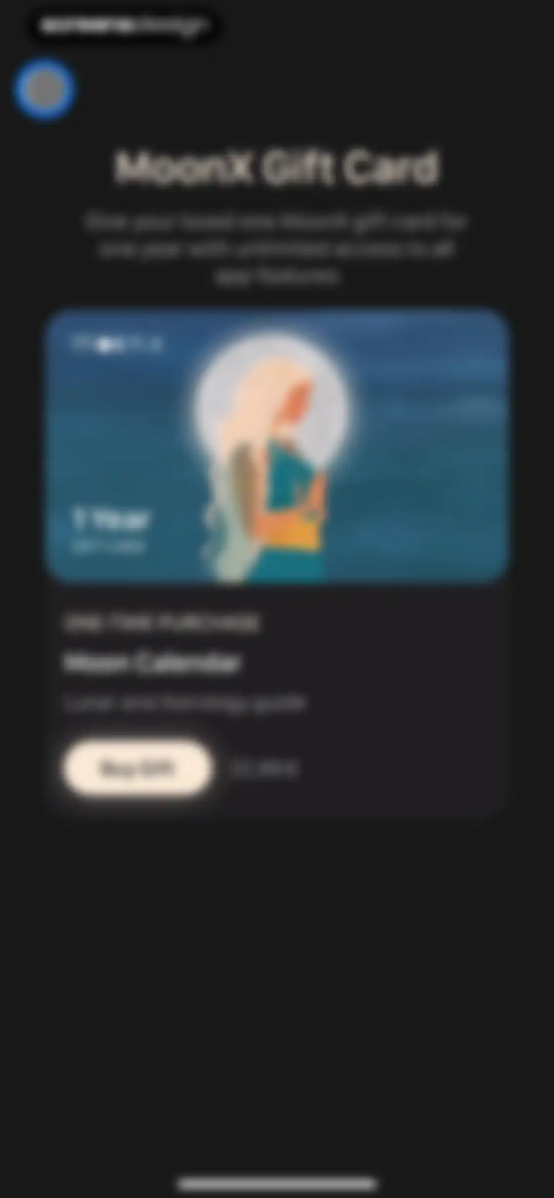 Moon Calendar — MoonX screen 62