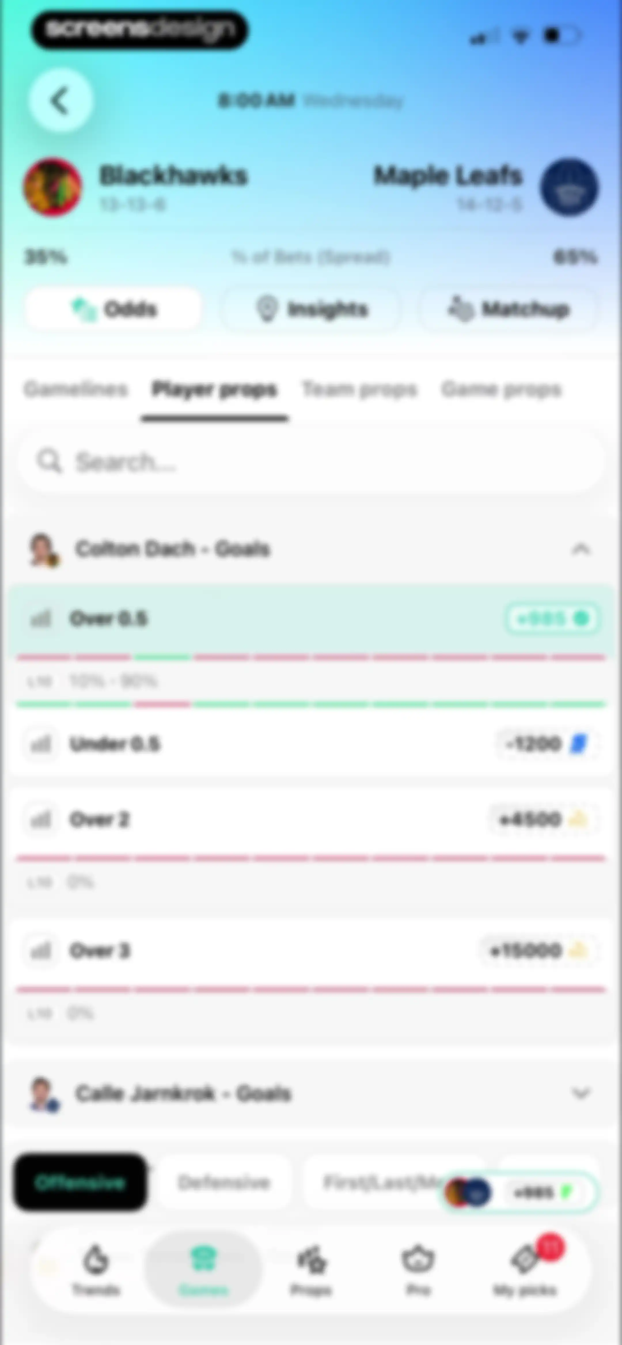 Outlier: Smart Sports Betting screen 61