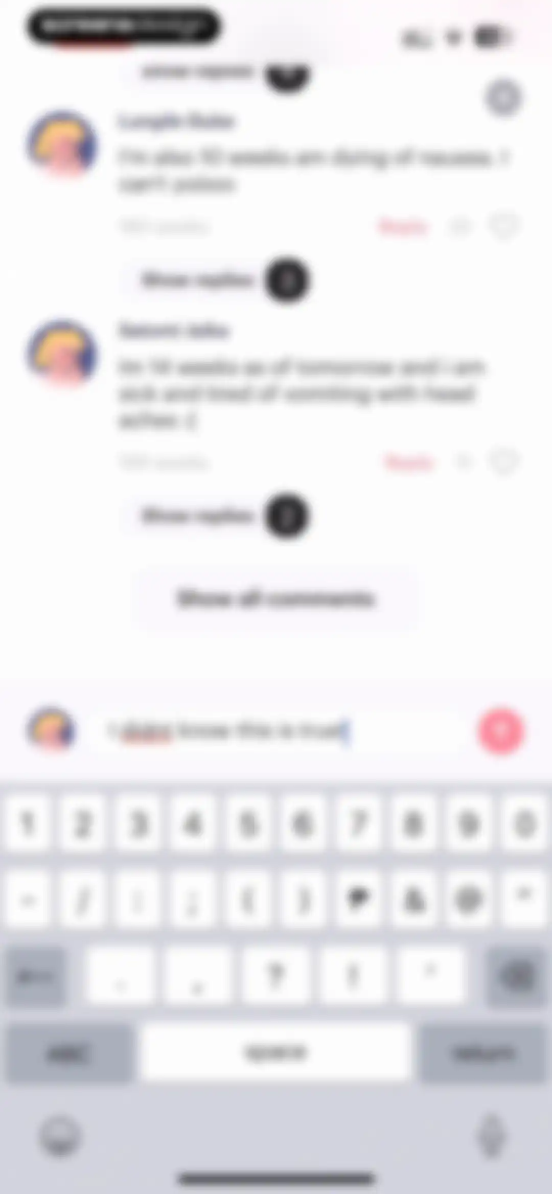 amma: Pregnancy & Baby Tracker screen 60