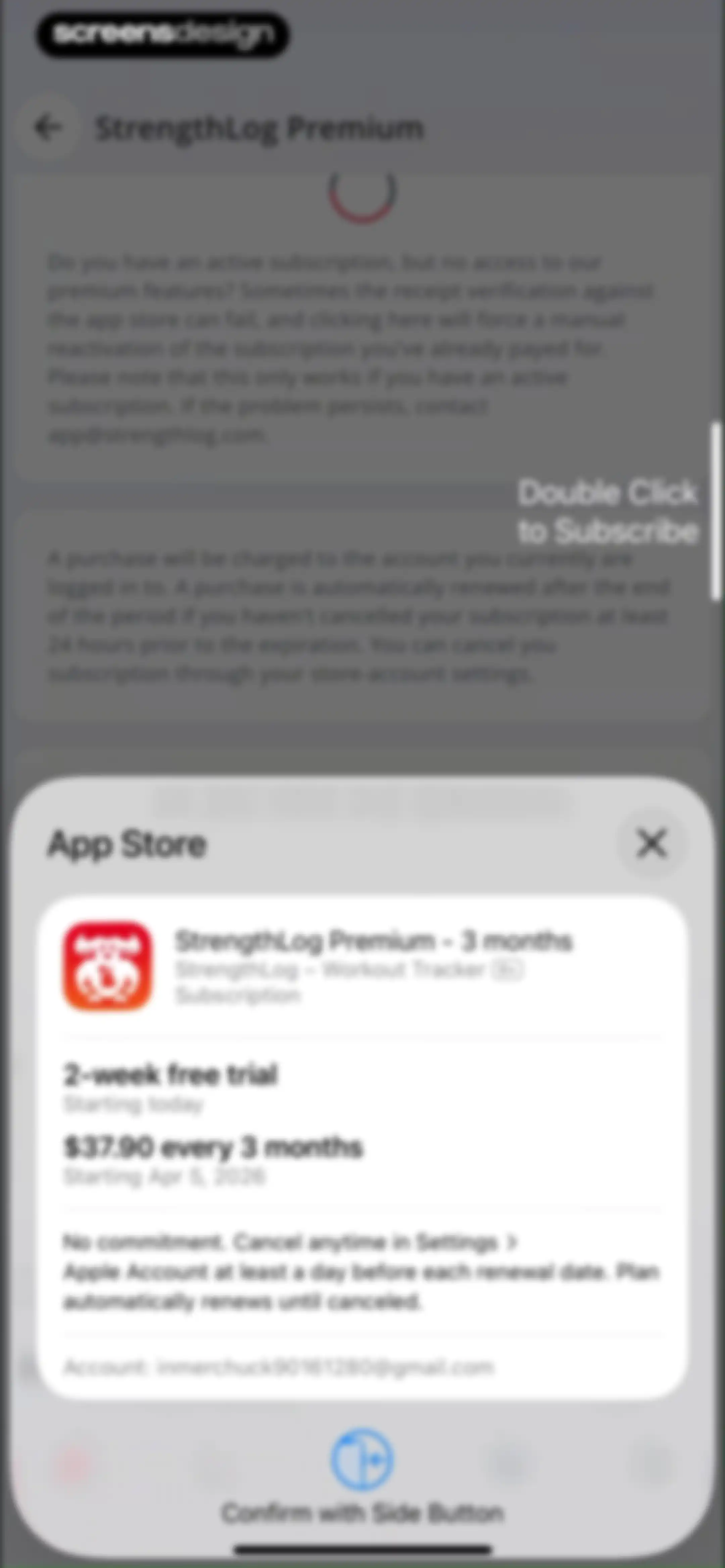 StrengthLog – Workout Tracker screen 54