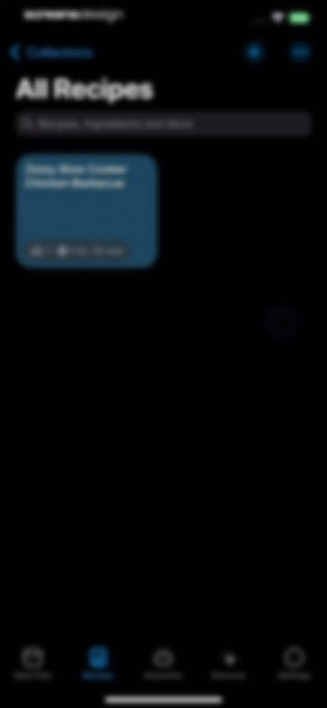 Crouton: Recipe Manager screen 18