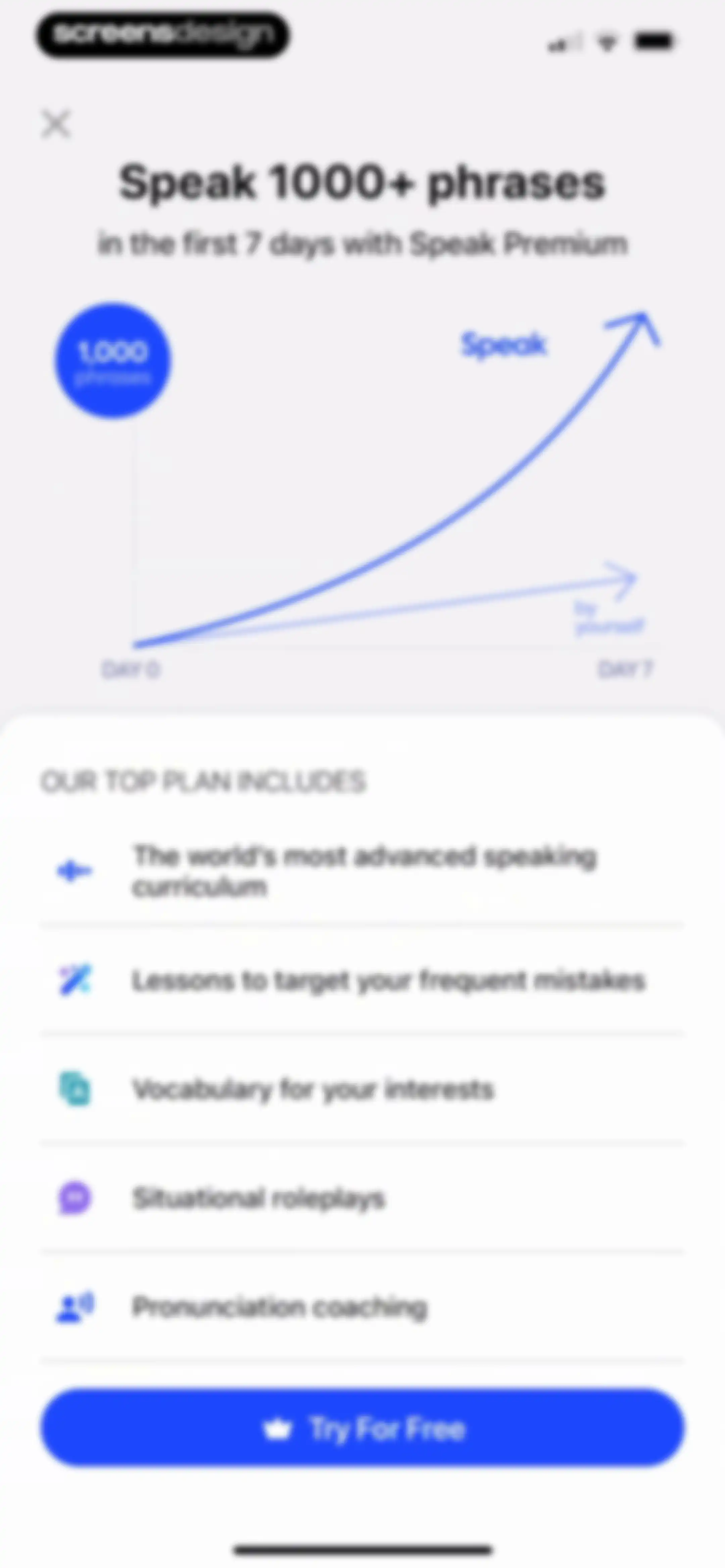 Speak: Language Learning screen 27