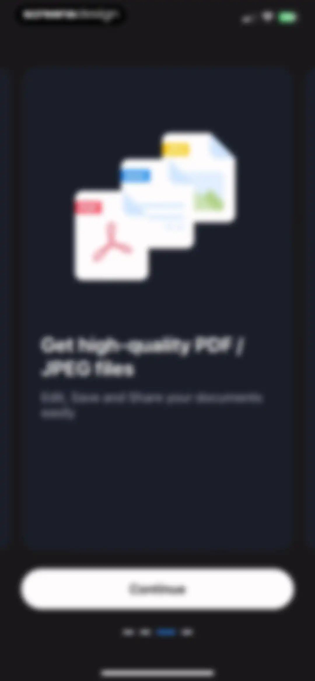 uScan - PDF Document Scanner screen 4