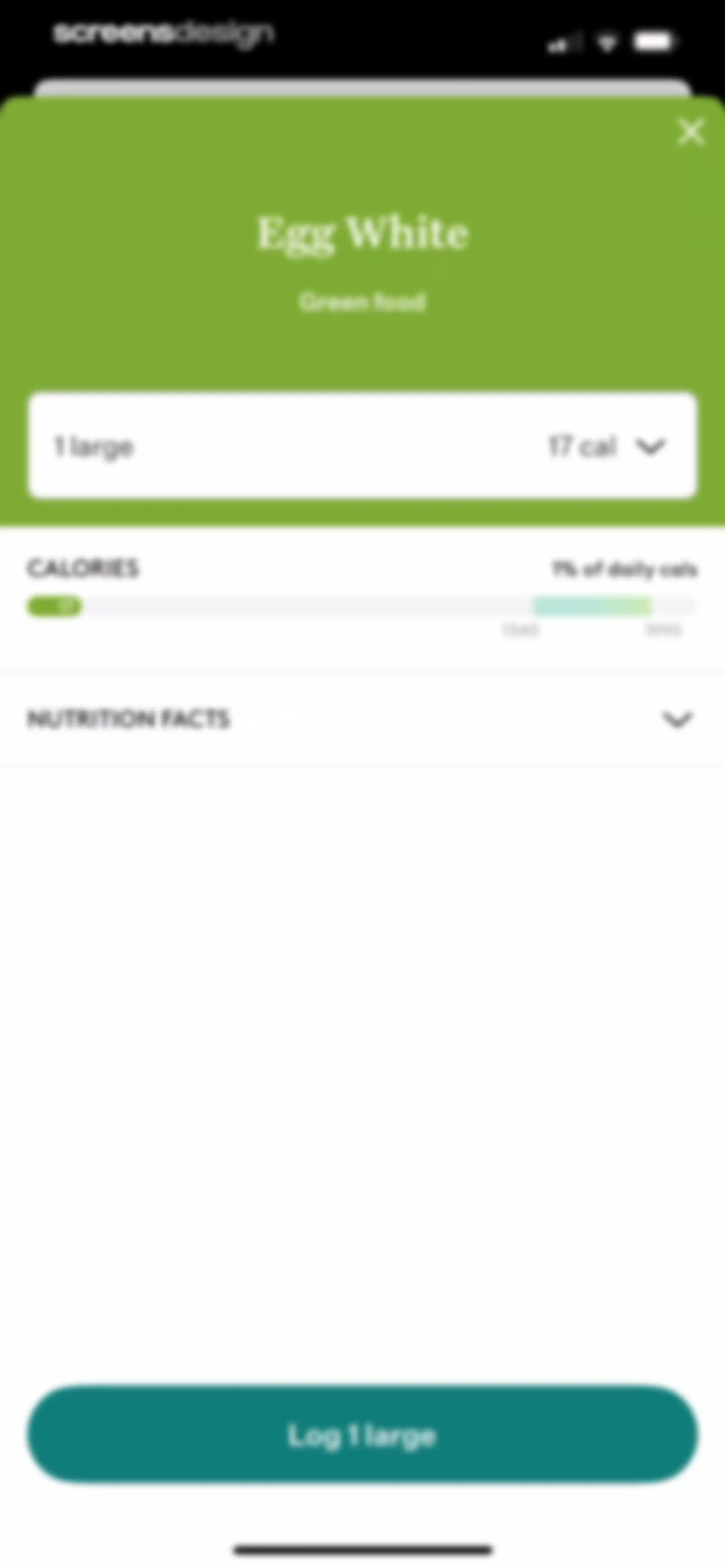Noom Weight Loss, Food Tracker screen 280