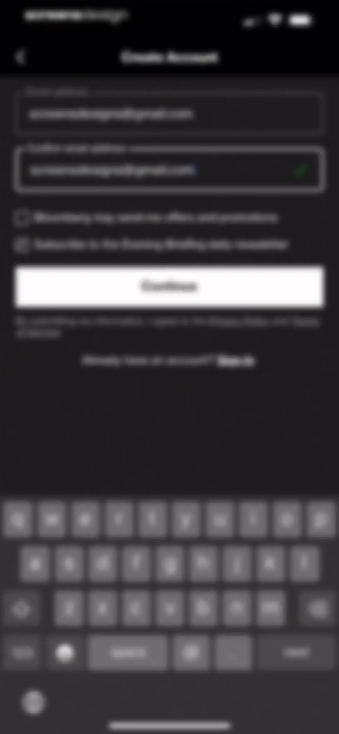 Bloomberg: Business News Daily screen 8