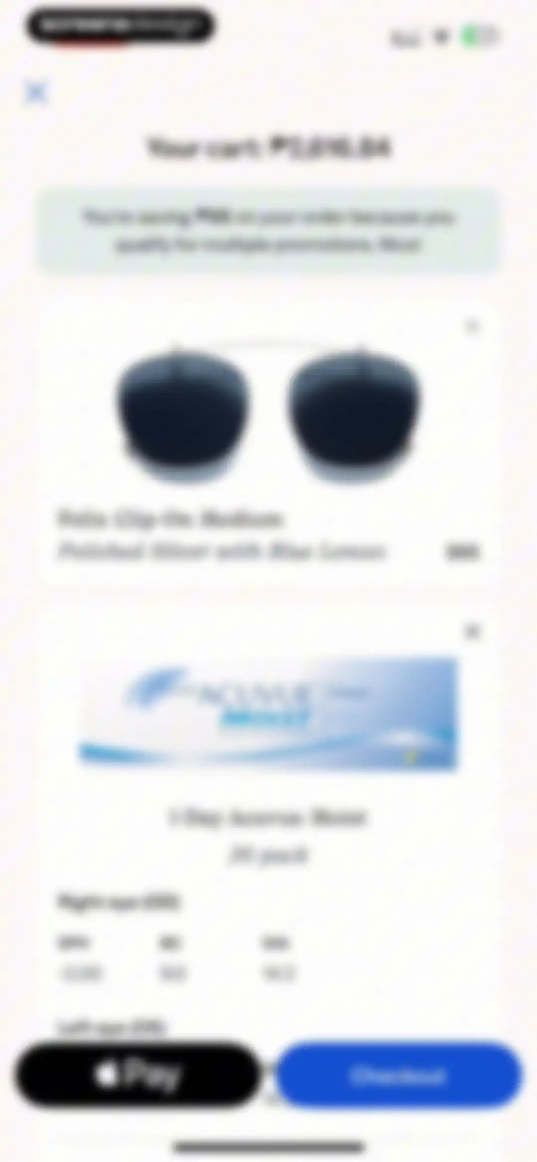 Warby Parker screen 69