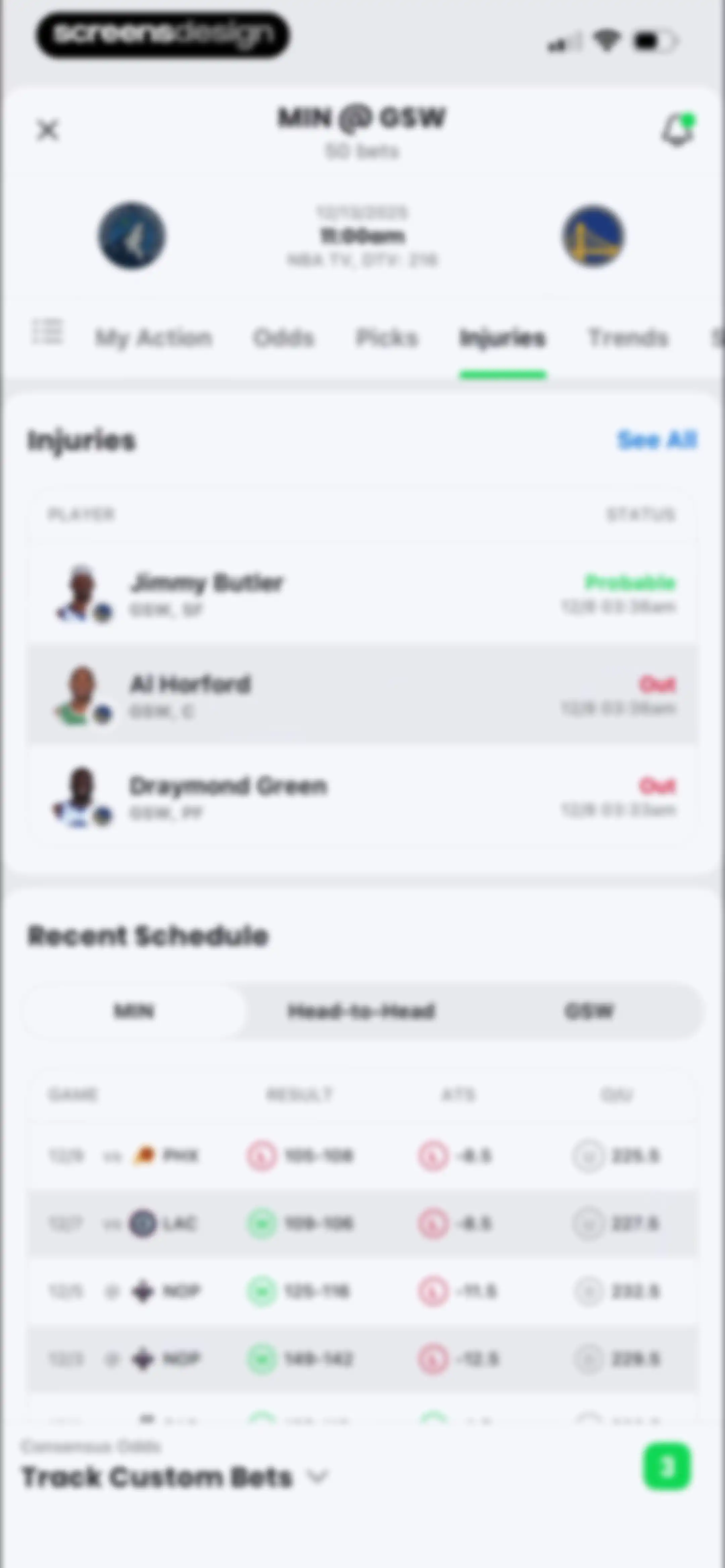 Action Network: Sports Betting screen 93