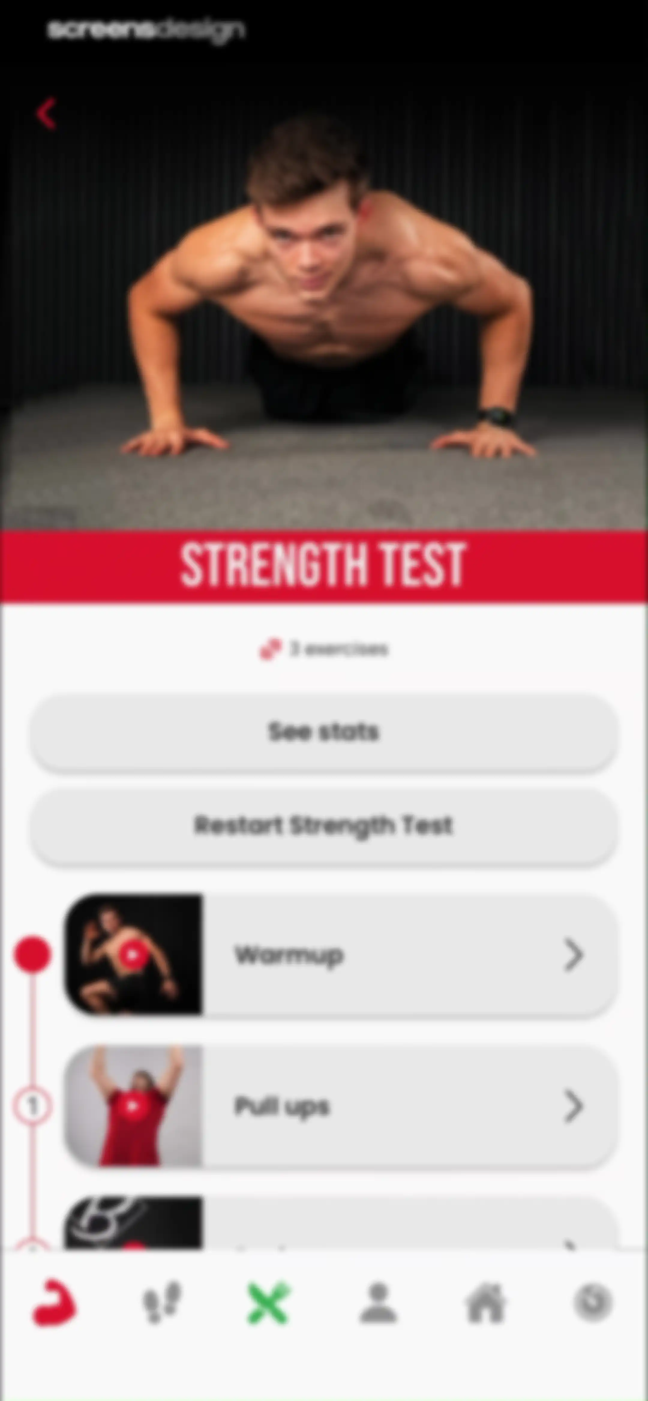 90 Day Challenge screen 55