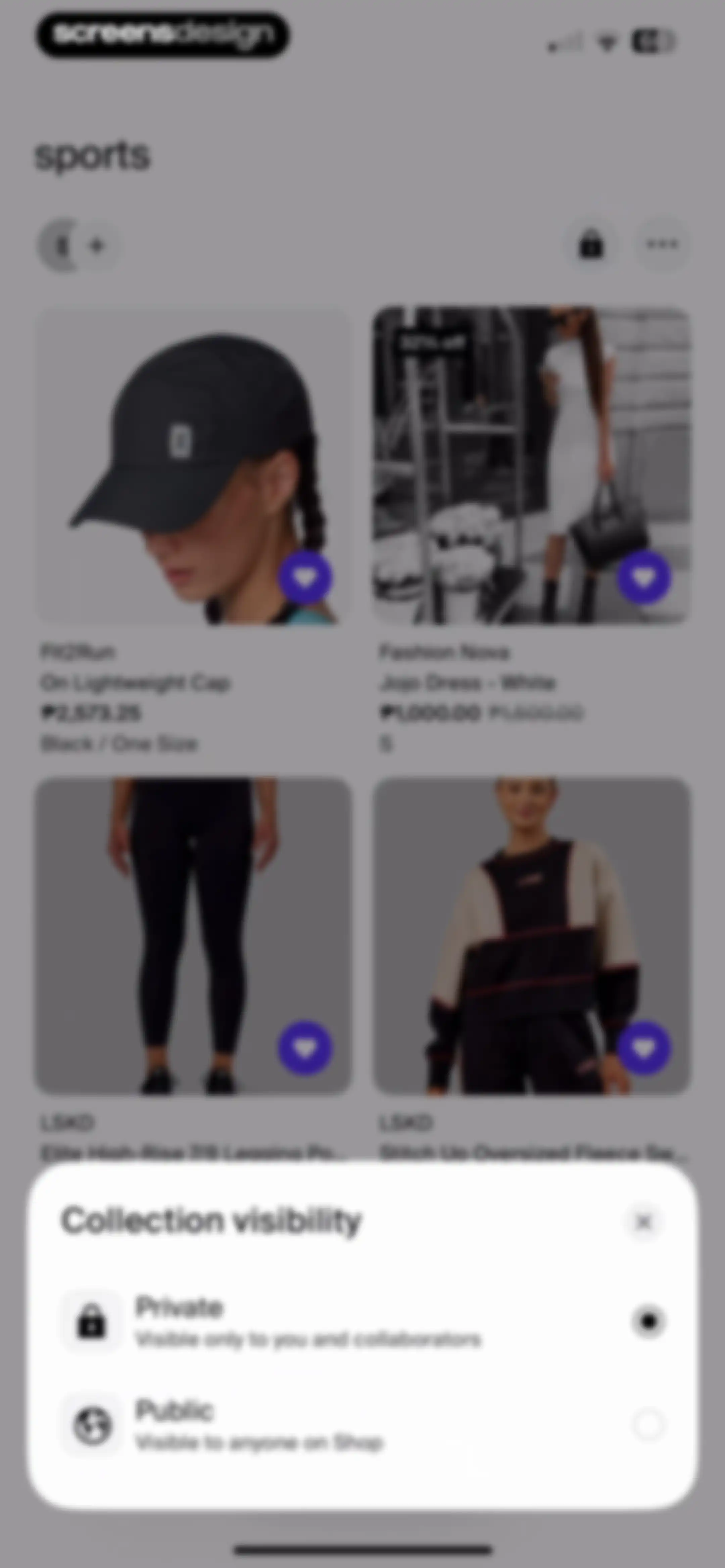 Shop: All your favorite brands screen 140
