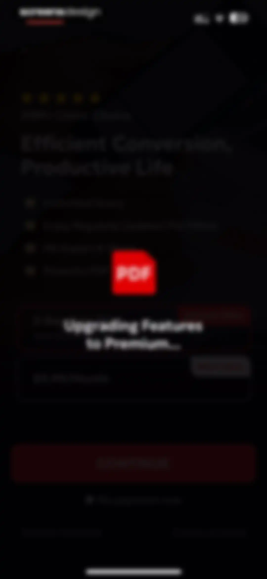 Image to PDF Converter · Edit screen 8