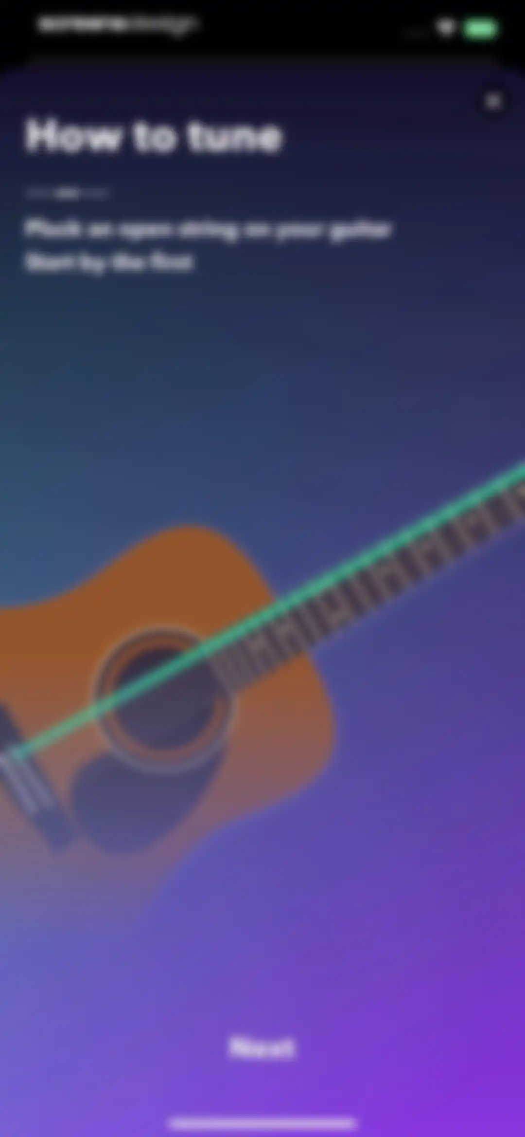 Guitar Tuner Easy tune chords screen 15