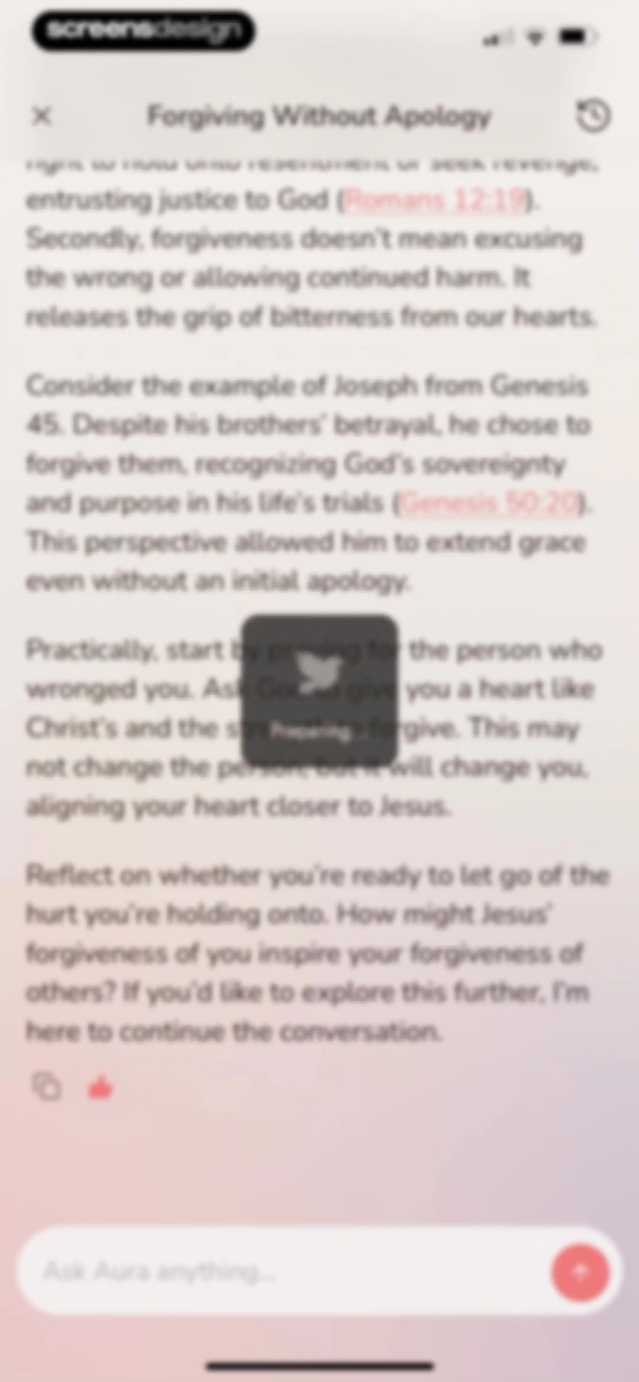 Aura: Pray Deeper, Walk Closer screen 62