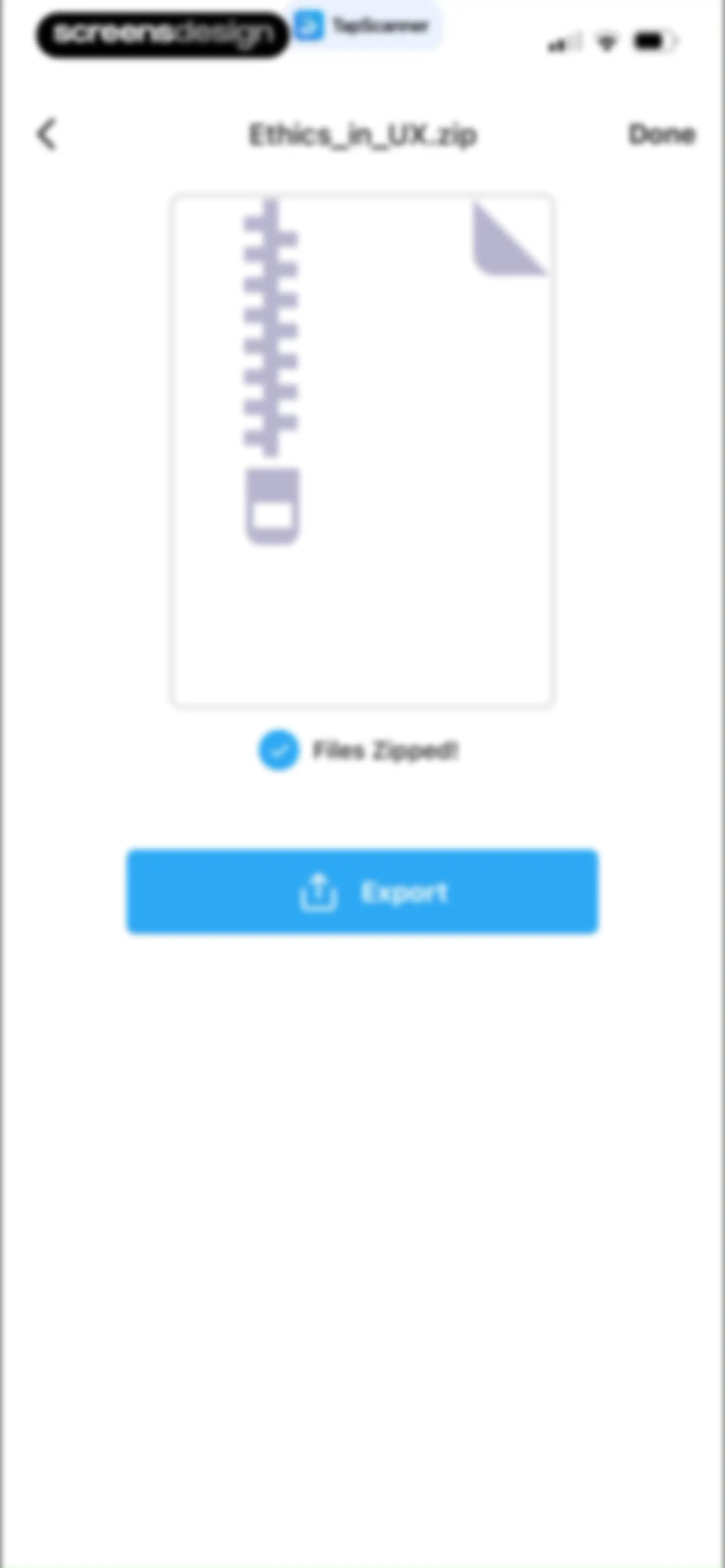 PDF Scanner App: TapScanner screen 76