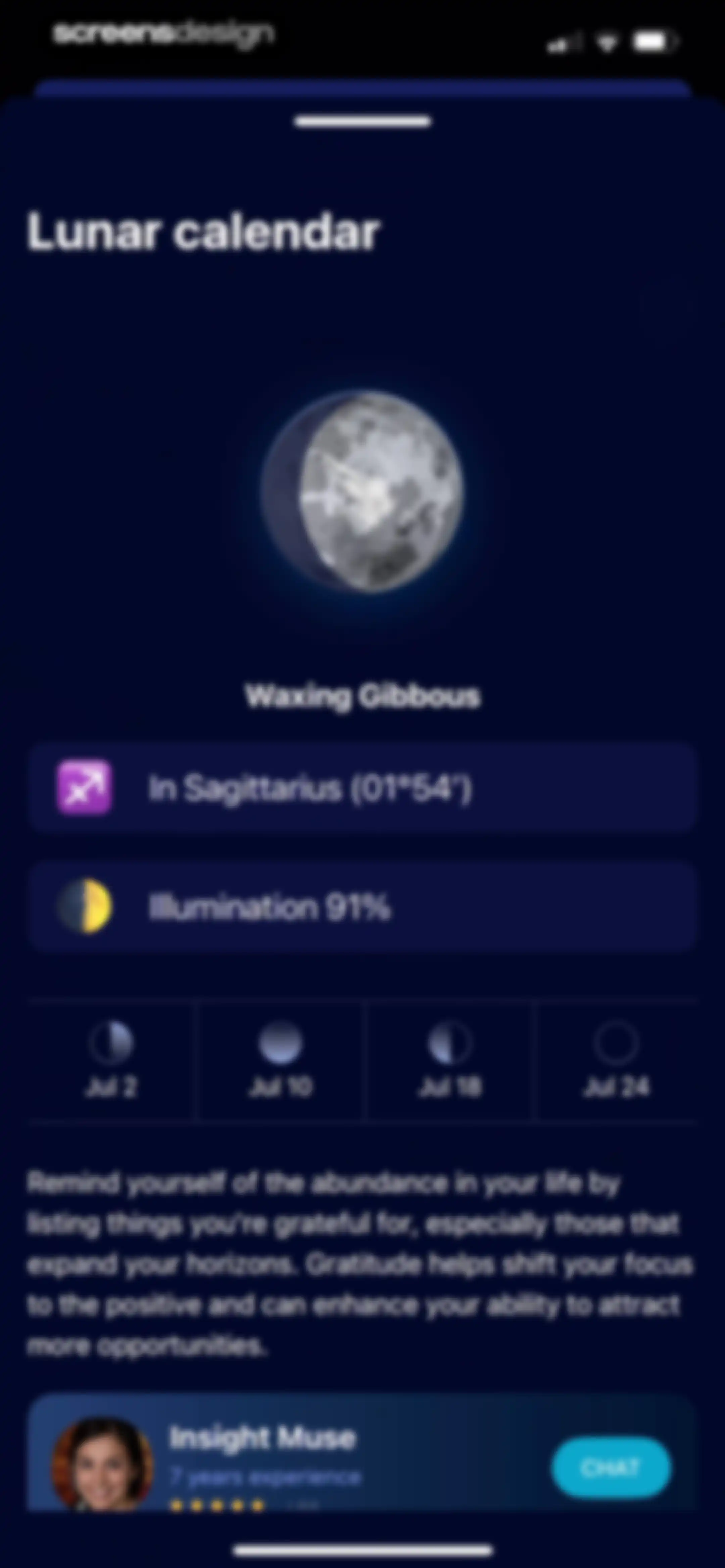 Nebula: Spiritual Guidance screen 105