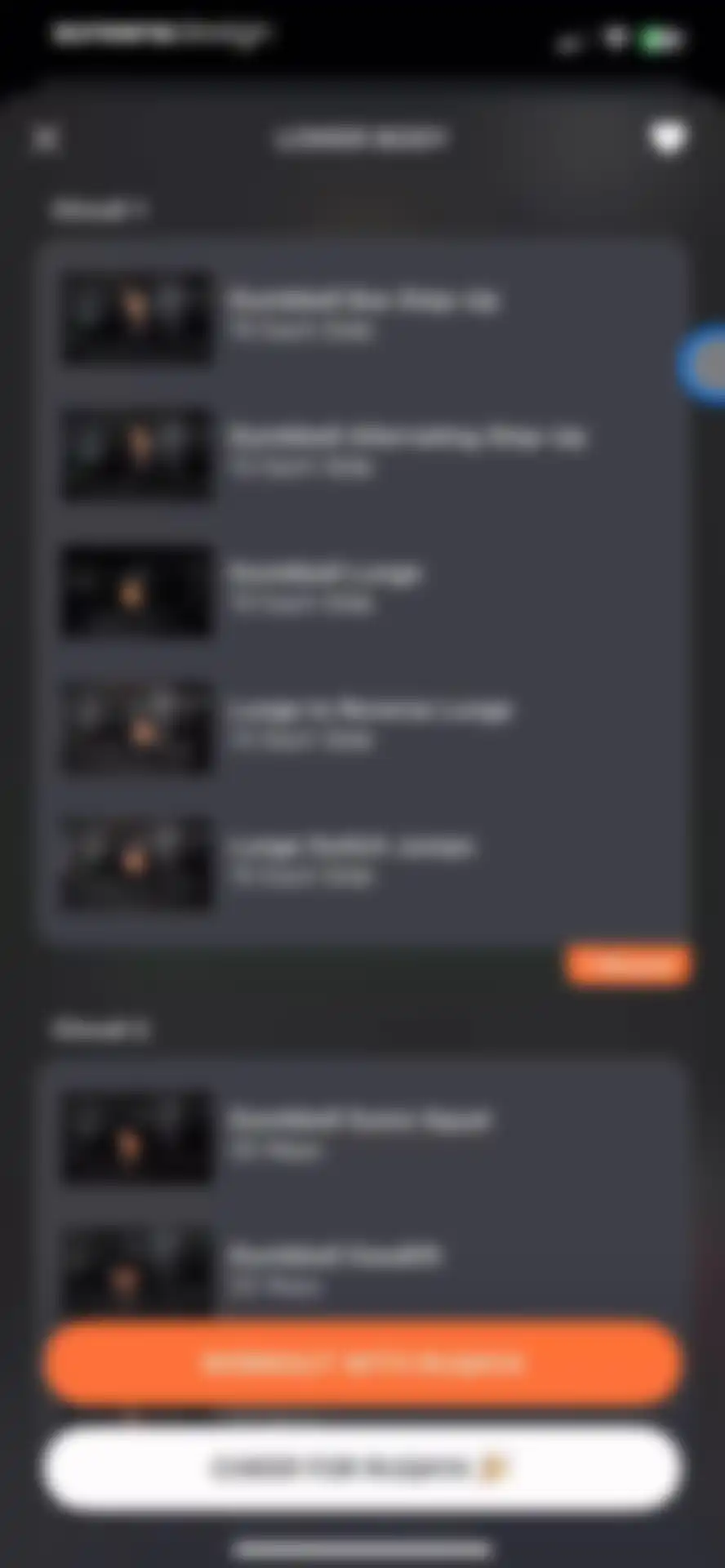 SHRED: Gym & Home Workouts screen 95