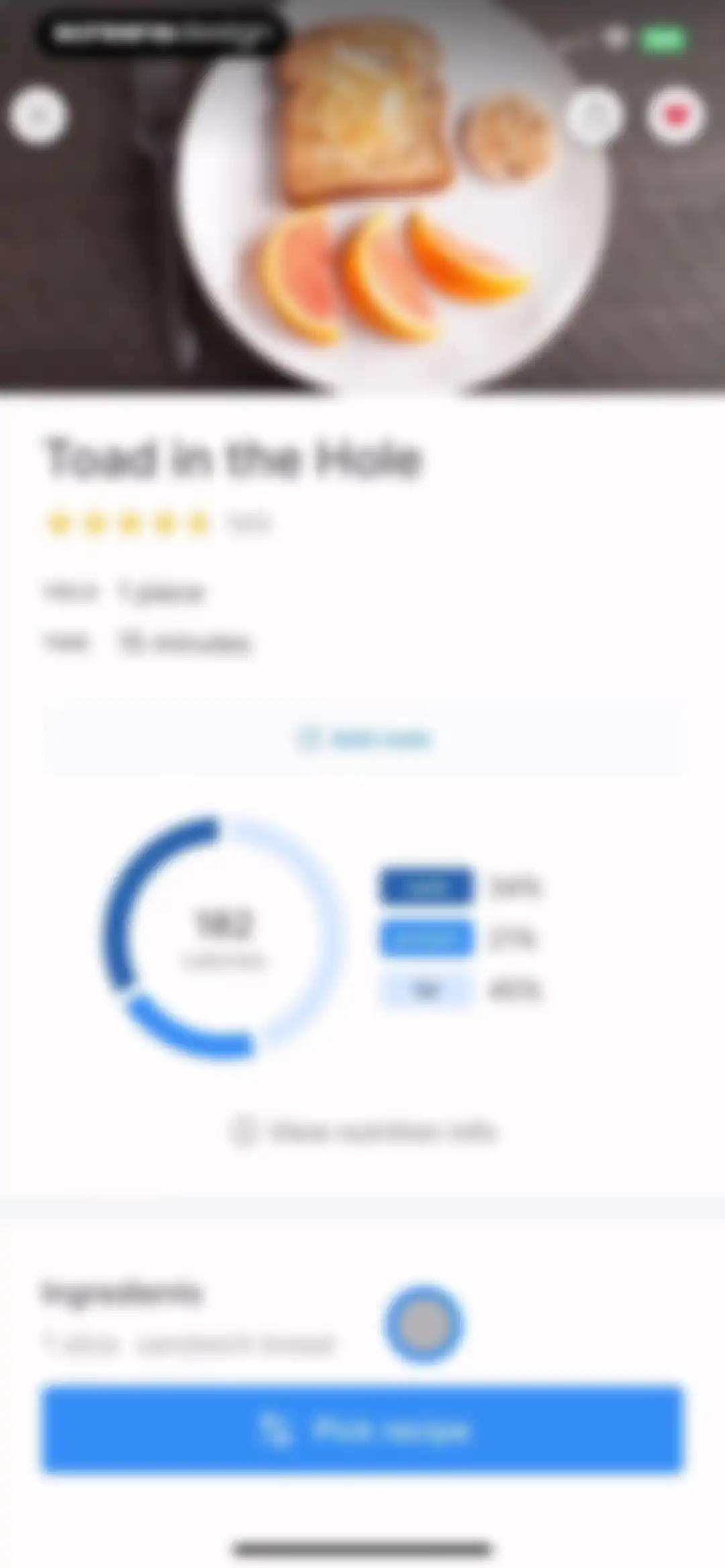 Intent - Meal Planner screen 52