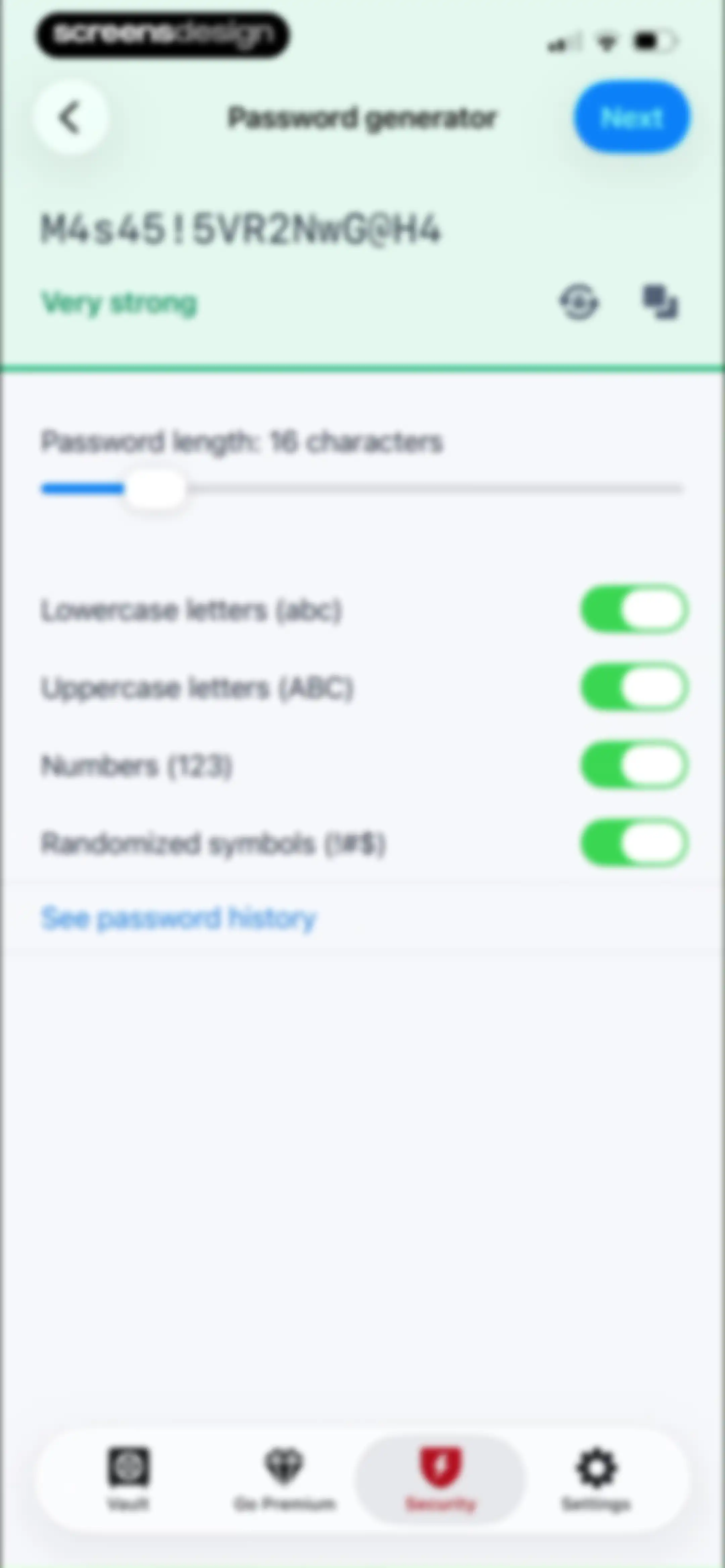 LastPass Password Manager screen 64