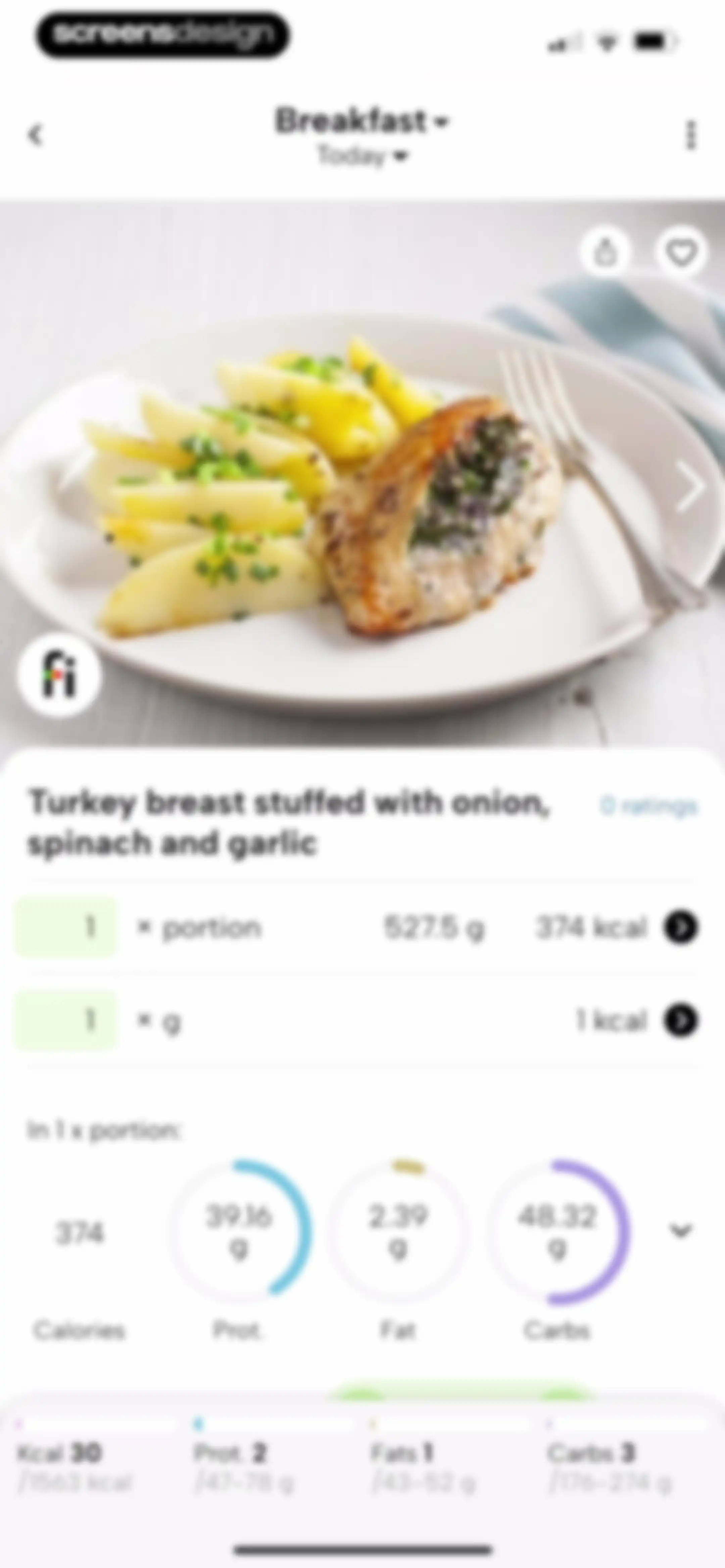 Fitatu AI Calorie Counter screen 81