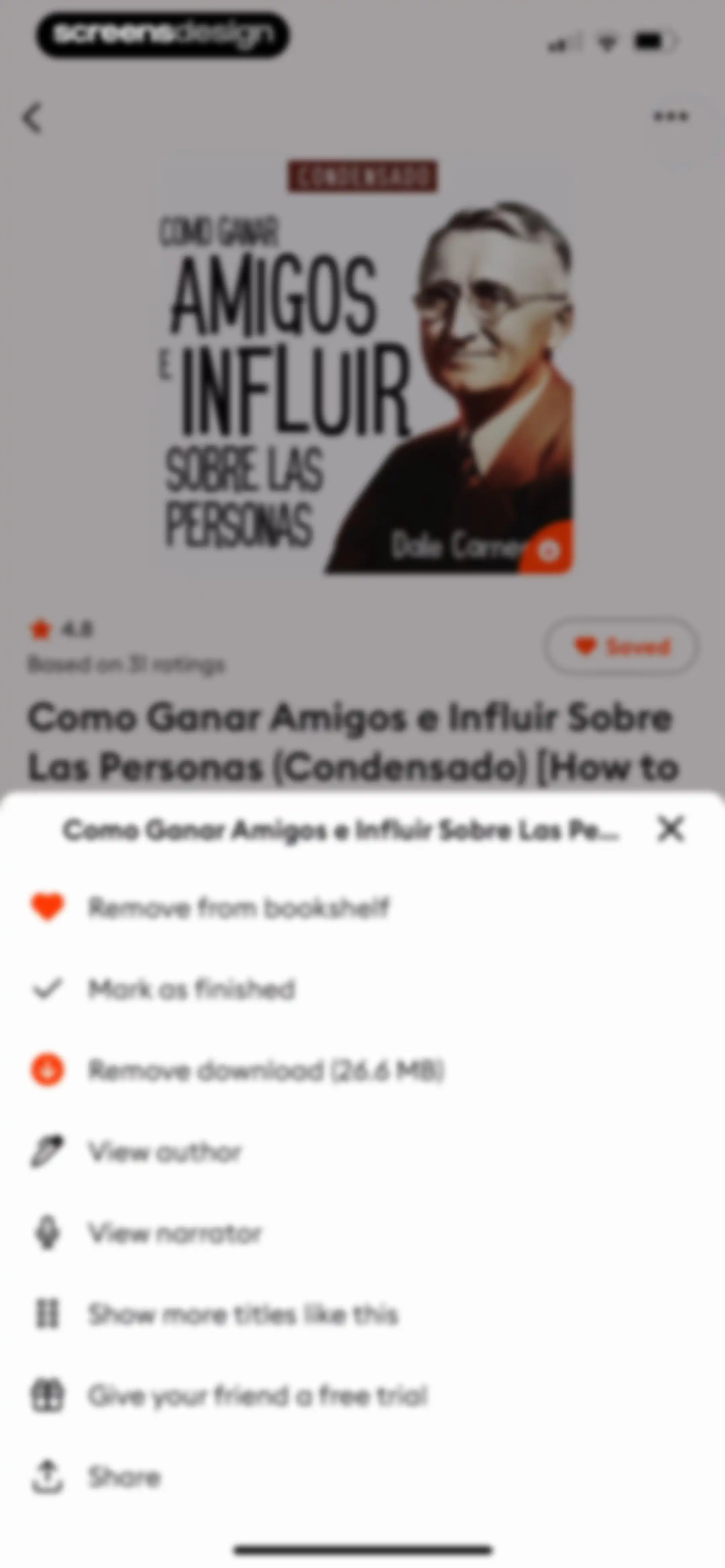 Storytel - Audiobooks Library screen 34