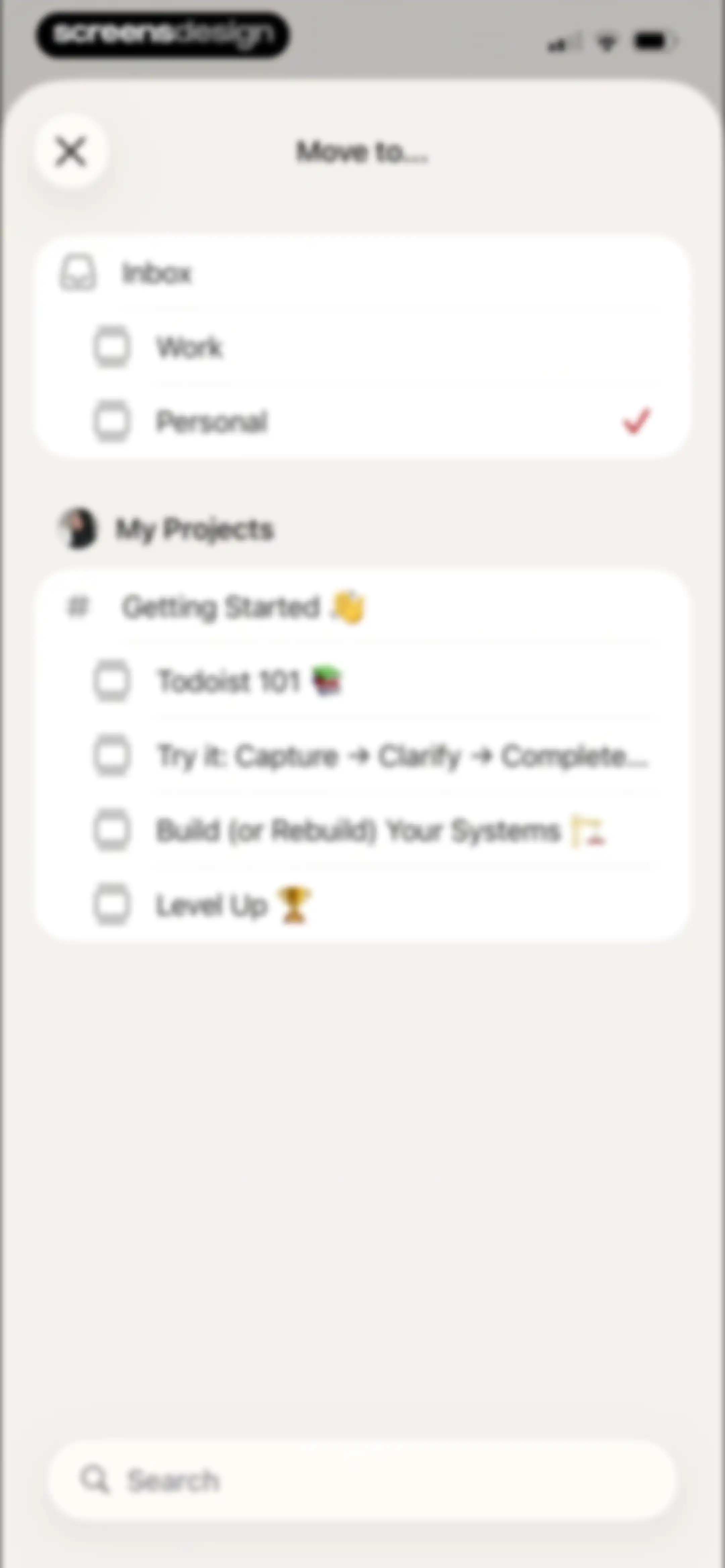 Todoist: To Do List & Calendar screen 92