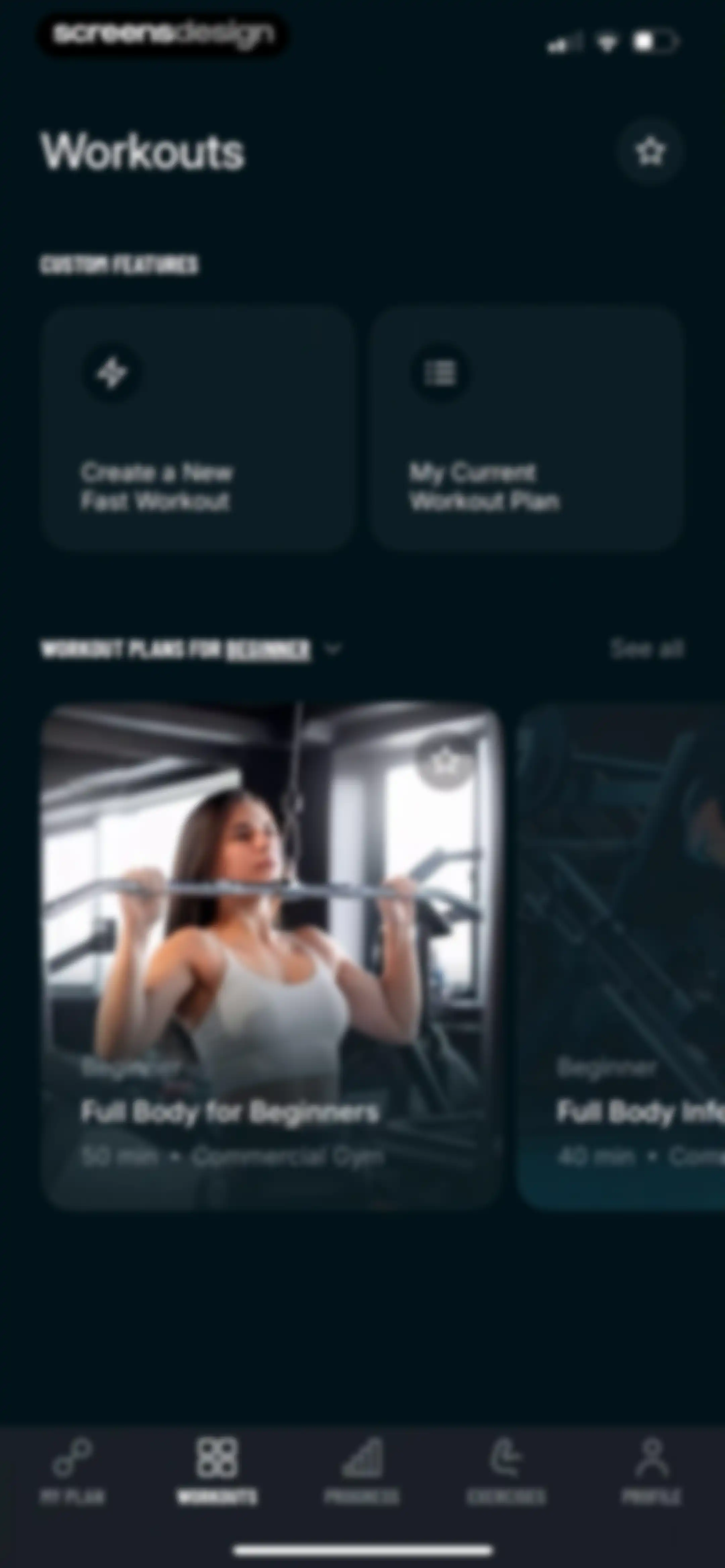 Befit: Gym & Home Workout Plan screen 106