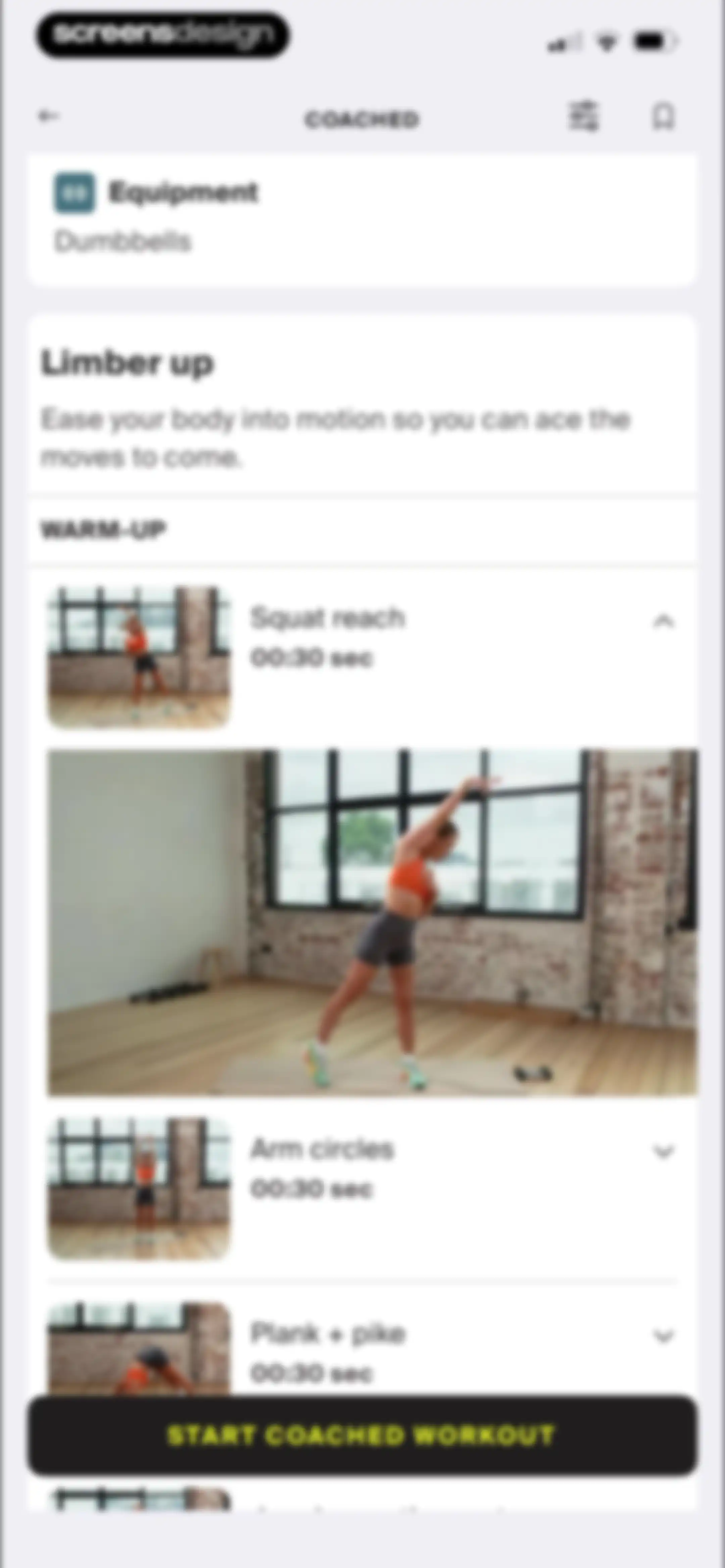 Centr: Strength & Fitness App screen 40