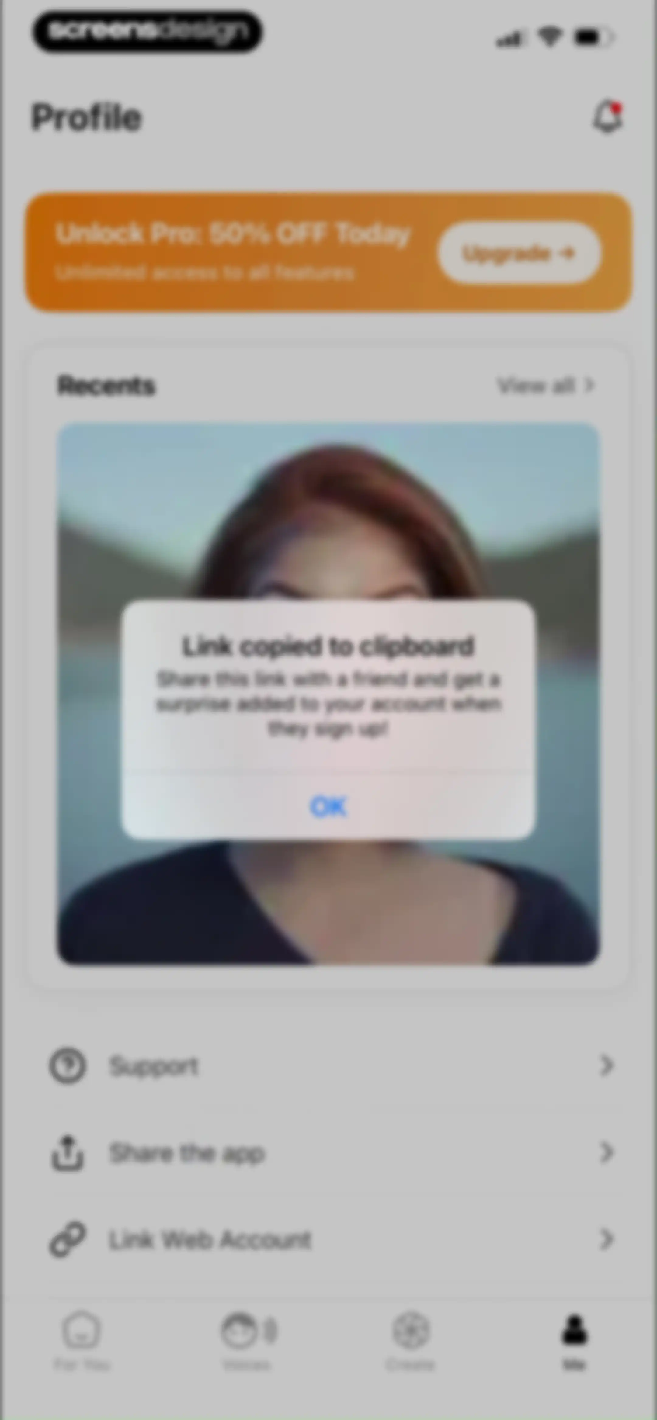 Parrot: Voice Generator AI App screen 67