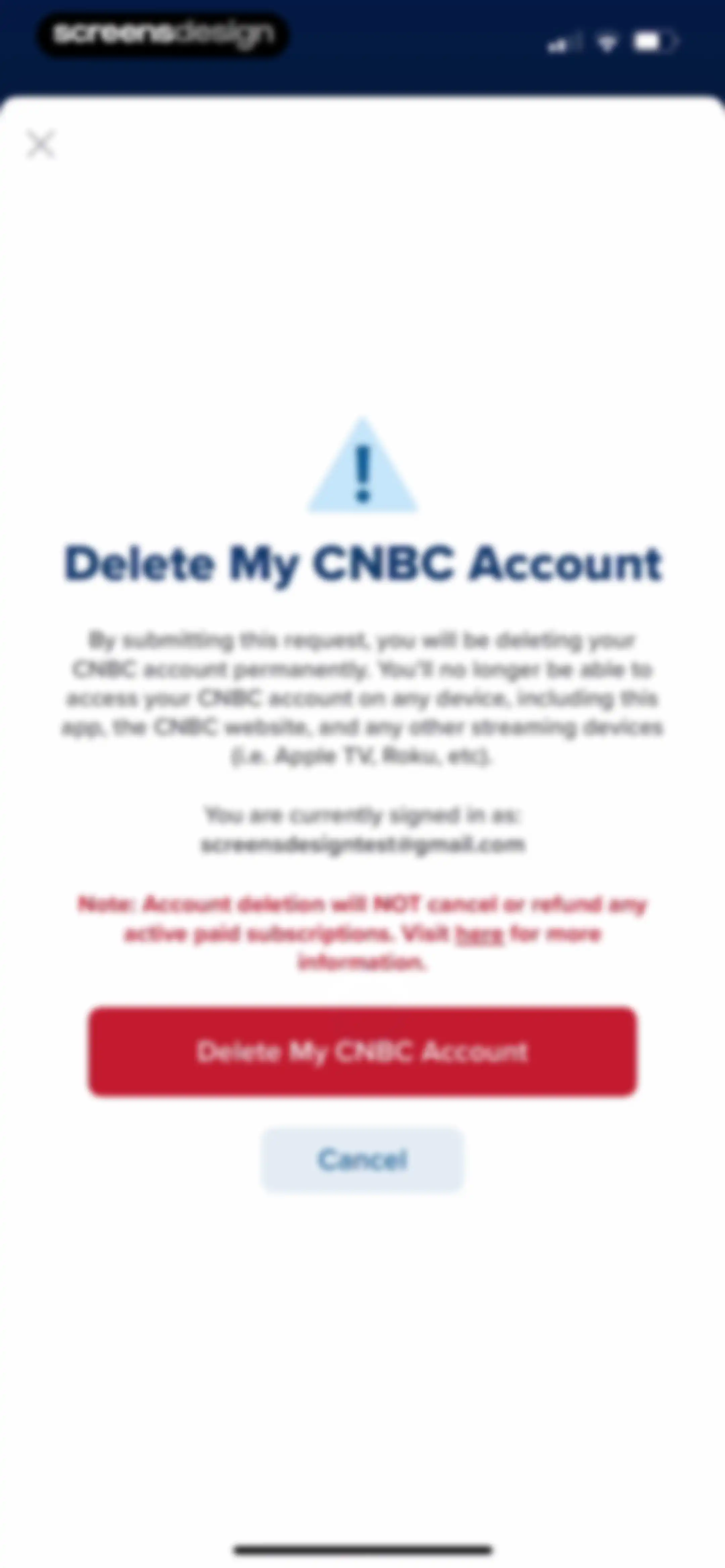 CNBC: Stock Market & Business screen 75