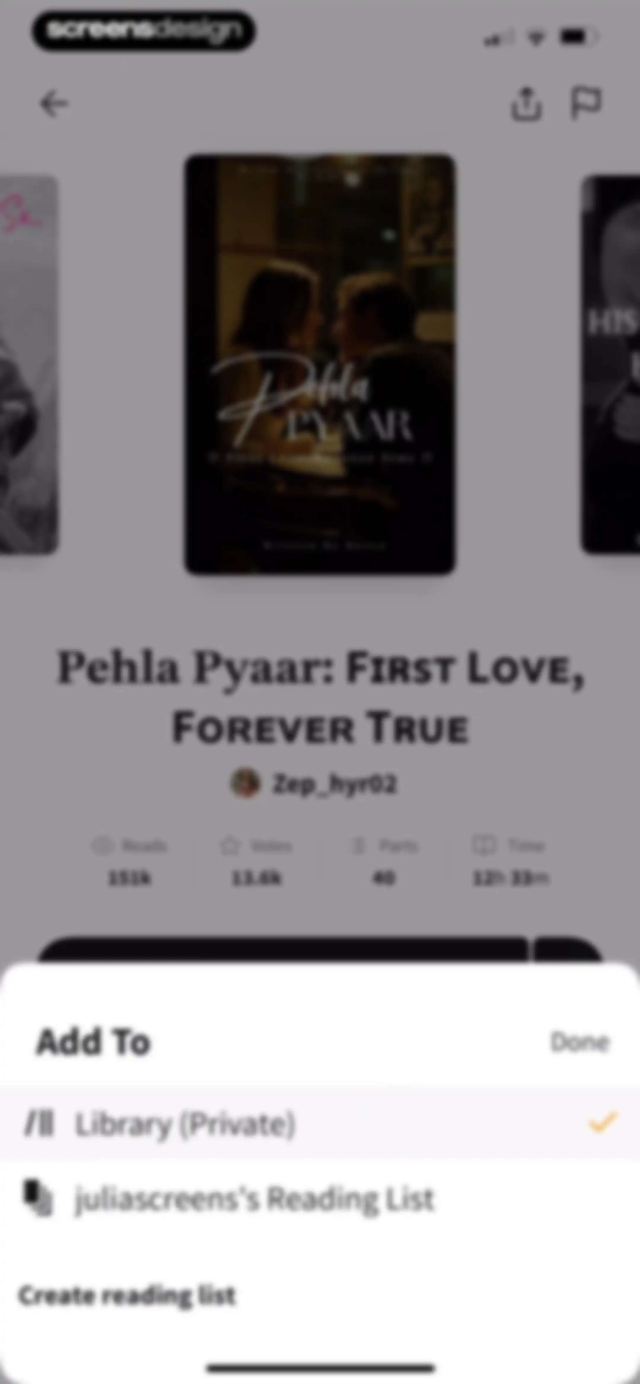 Wattpad - Read & Write Stories screen 59