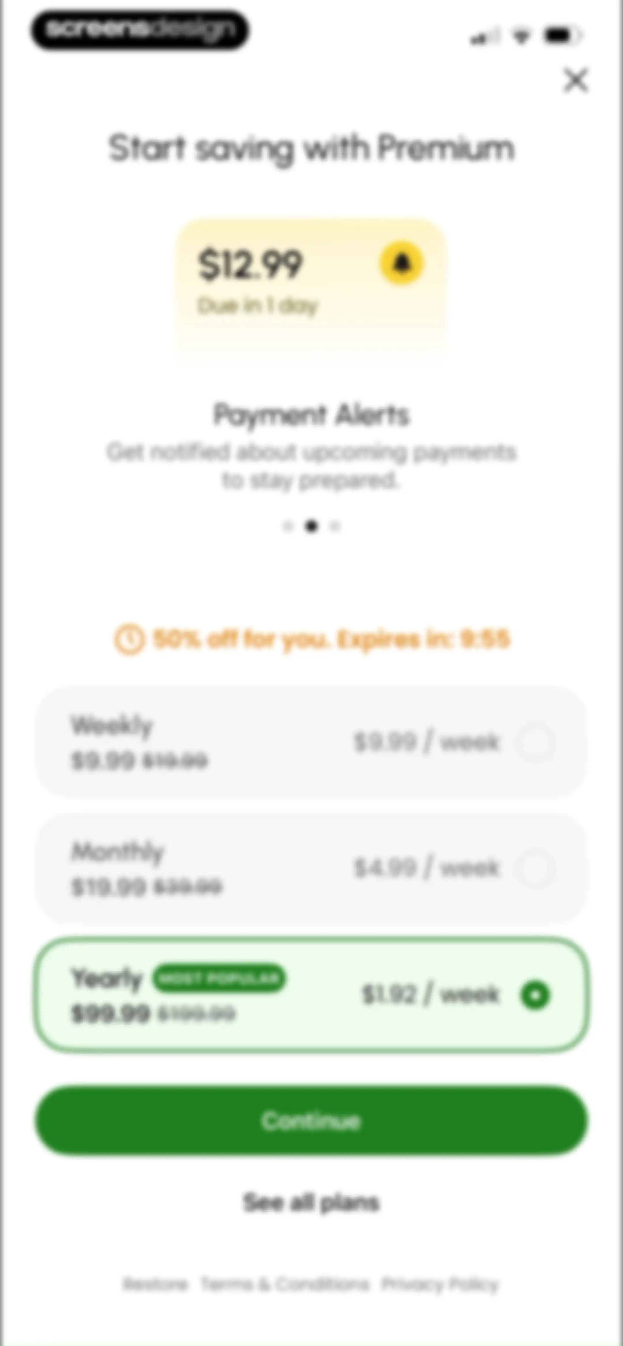 MonoBoost Cancel Subscriptions screen 27