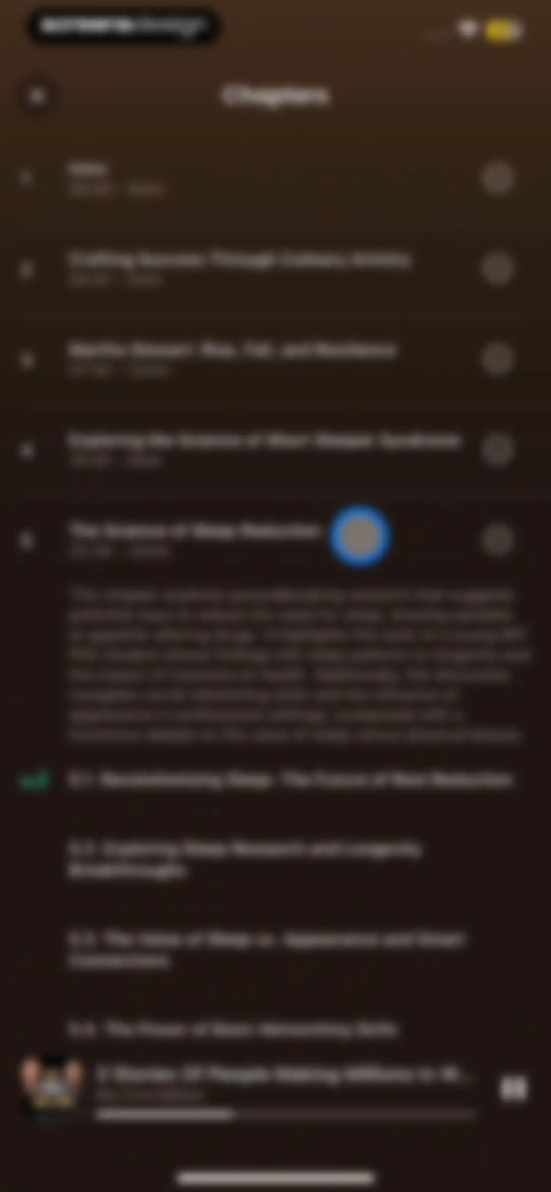 Snipd | AI Podcast Player screen 72